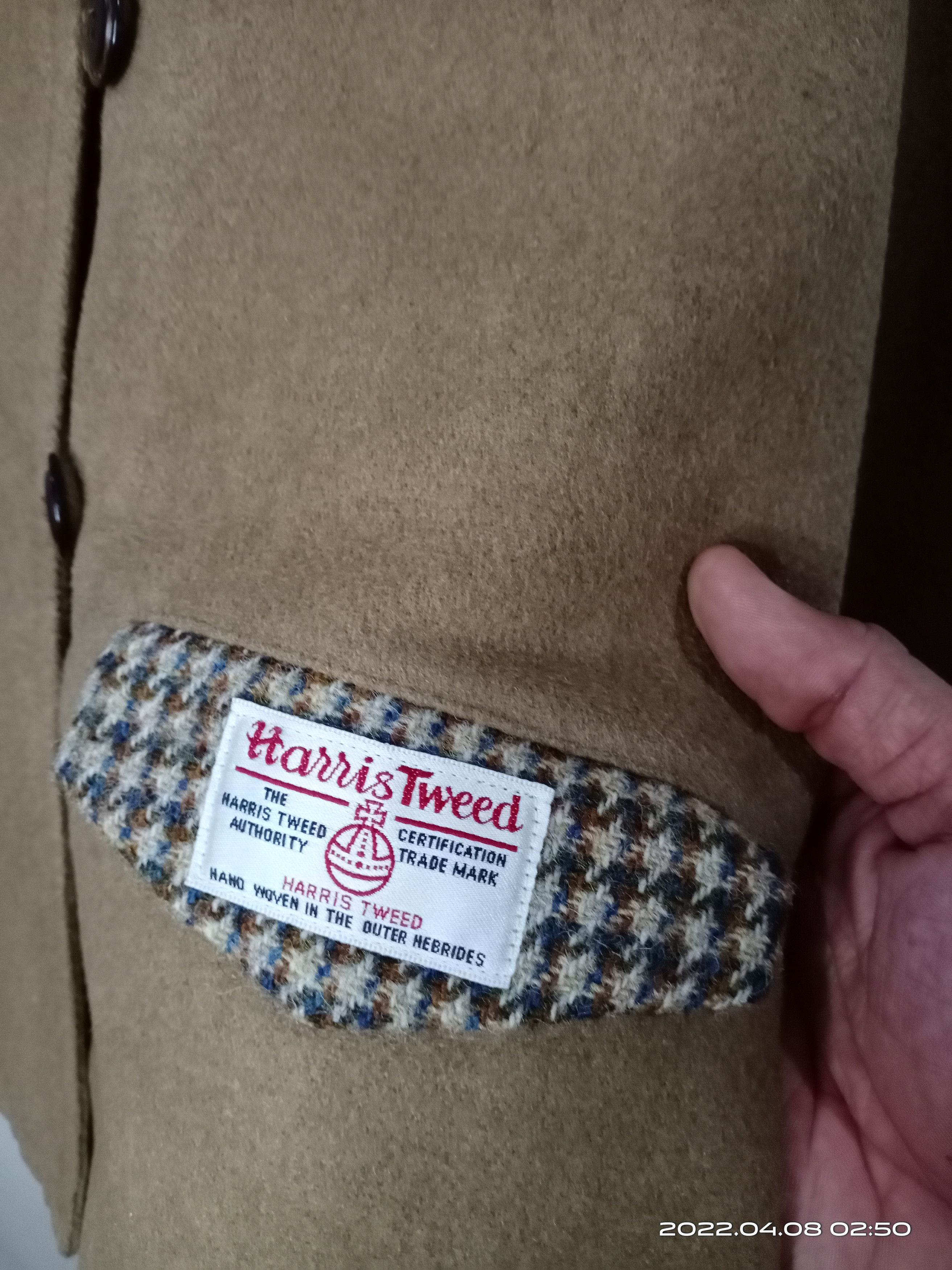 Designer × Harris Tweed Harris Tweed By Natural Pallete Wool Button Jacket Size US M / EU 48-50 / 2 - 4 Thumbnail