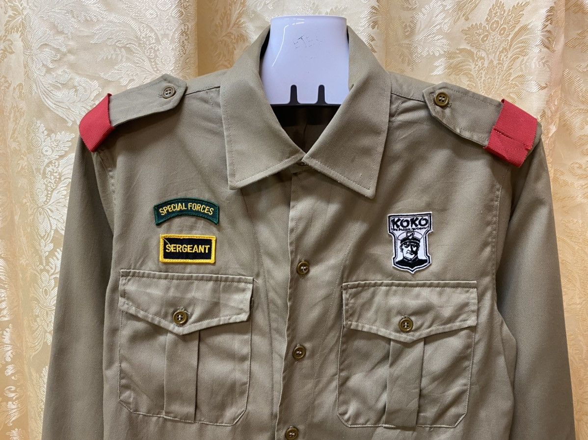 Japanese Brand × Vintage VINTAGE SPECIAL FORCES KOKO SHIRT BUTTON UPS TRAVIS STYLE Size US S / EU 44-46 / 1 - 4 Thumbnail