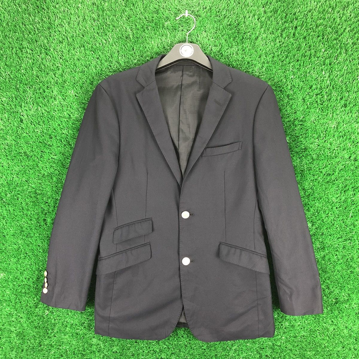 Burberry Burberry Black Label Blazer Steel Button Mutipocket Size S / US 4 / IT 40 - 1 Thumbnail