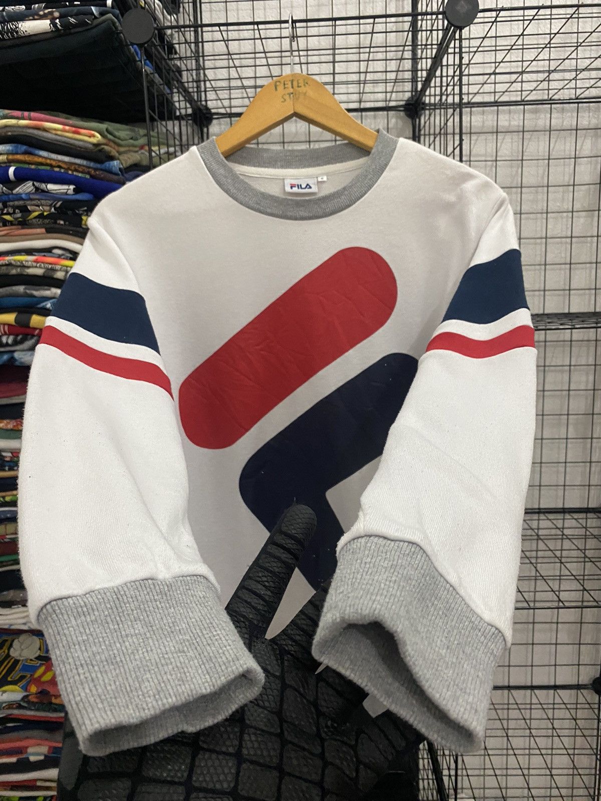 Bjorn Borg × Fila FILA BIG LOGO SWEATSHIRT NICE DESIGN Size US S / EU 44-46 / 1 - 4 Thumbnail
