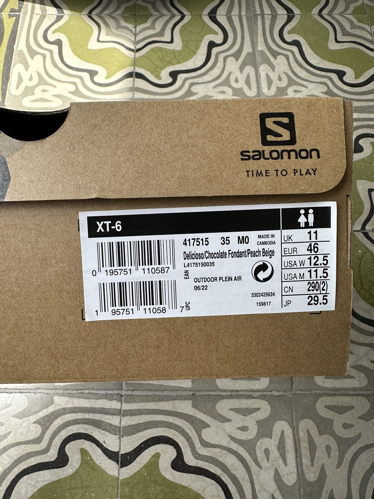 Salomon Salomon XT-6 Size US 11.5 / EU 44-45 - 7 Thumbnail