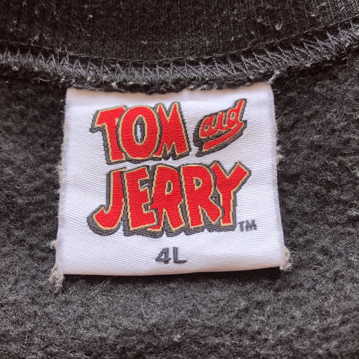 Anime Vintage Y2K Cartoon Tom And Jerry Sweatshirt Size US XL / EU 56 / 4 - 8 Thumbnail