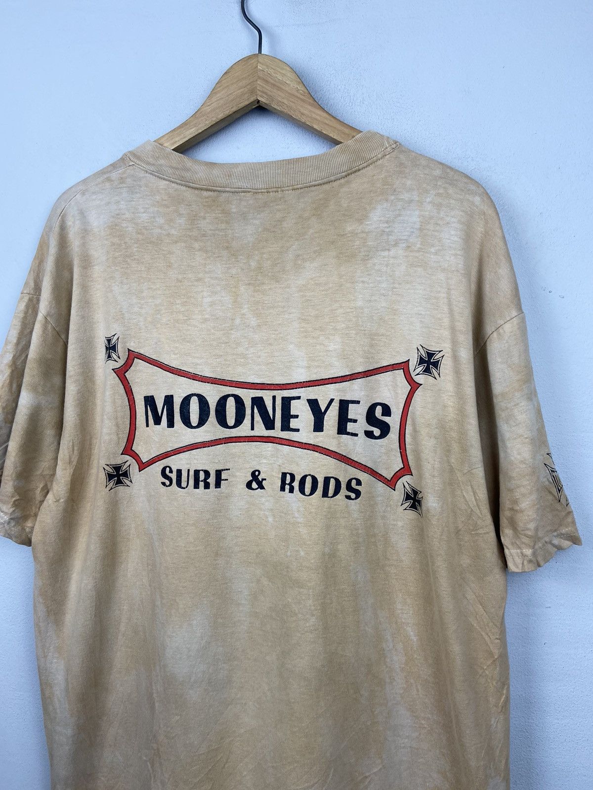 Vintage Vintage Mooneyes Surf Rods Tie Dye Tee Size US L / EU 52-54 / 3 - 1 Thumbnail