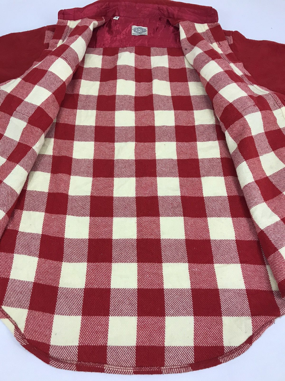 Designer × Flannel × United Colors Of Benetton Vtg United Colors Of Benetton Flannel Plaid Checked Design Size US S / EU 44-46 / 1 - 11 Thumbnail
