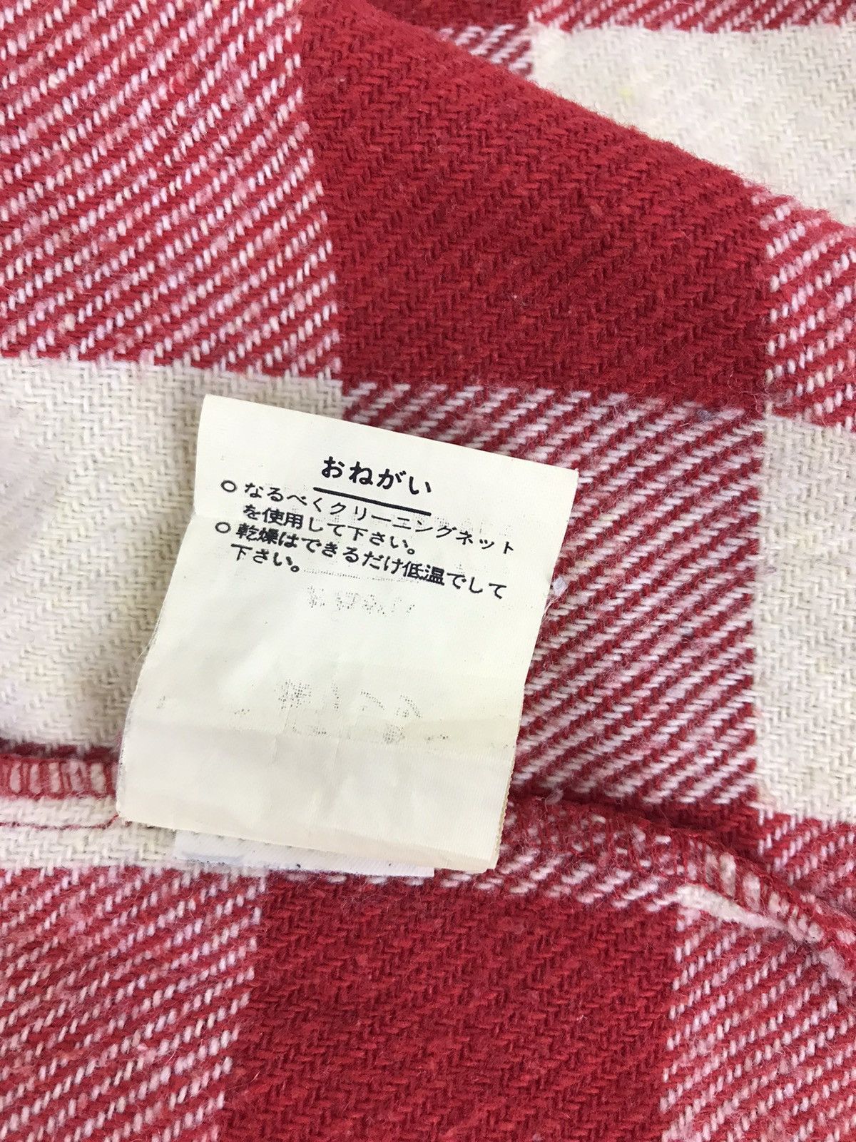 Designer × Flannel × United Colors Of Benetton Vtg United Colors Of Benetton Flannel Plaid Checked Design Size US S / EU 44-46 / 1 - 9 Thumbnail
