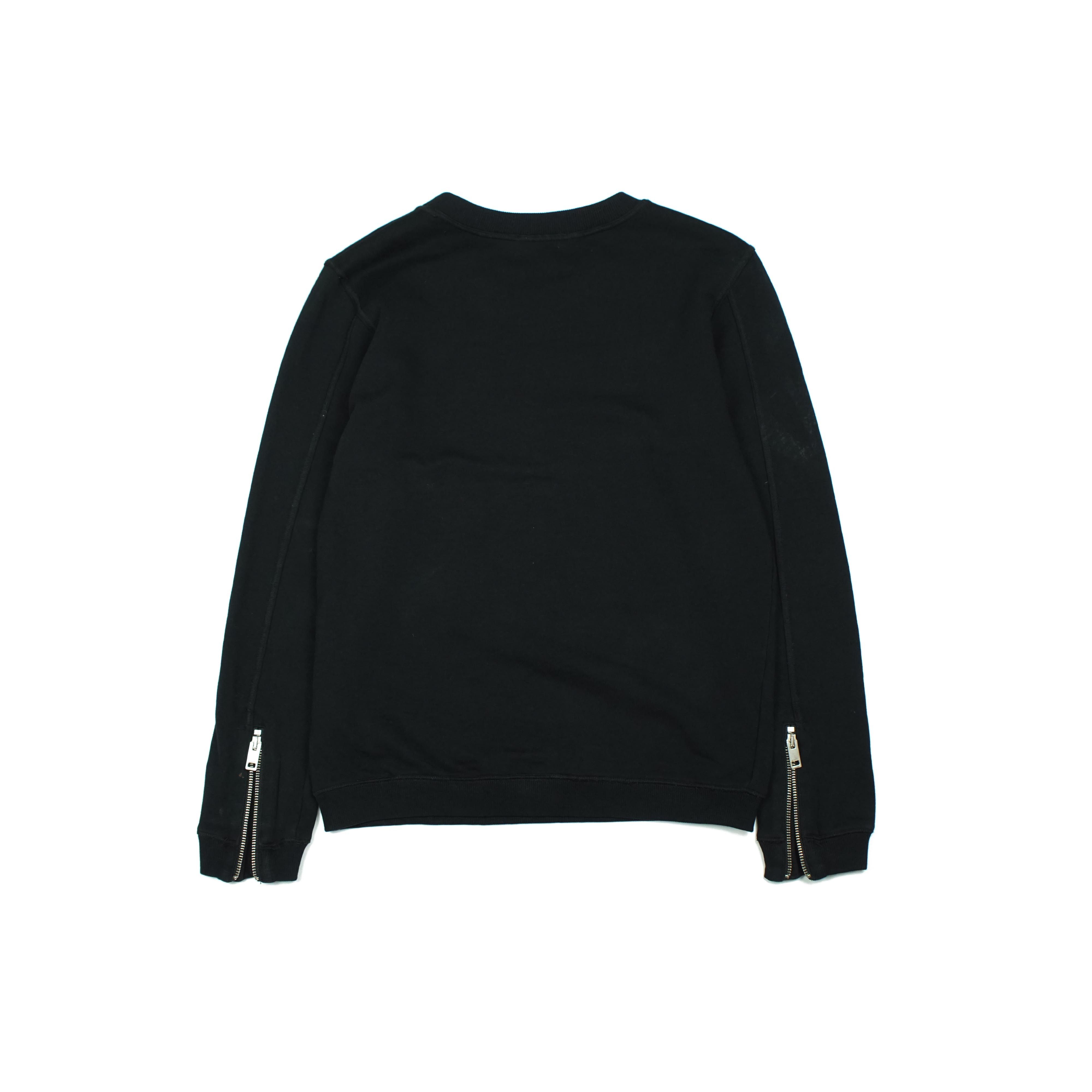 Diesel *NoTariff Diesel Wolf Zipper Sweatsirt Size S / US 4 / IT 40 - 3 Thumbnail