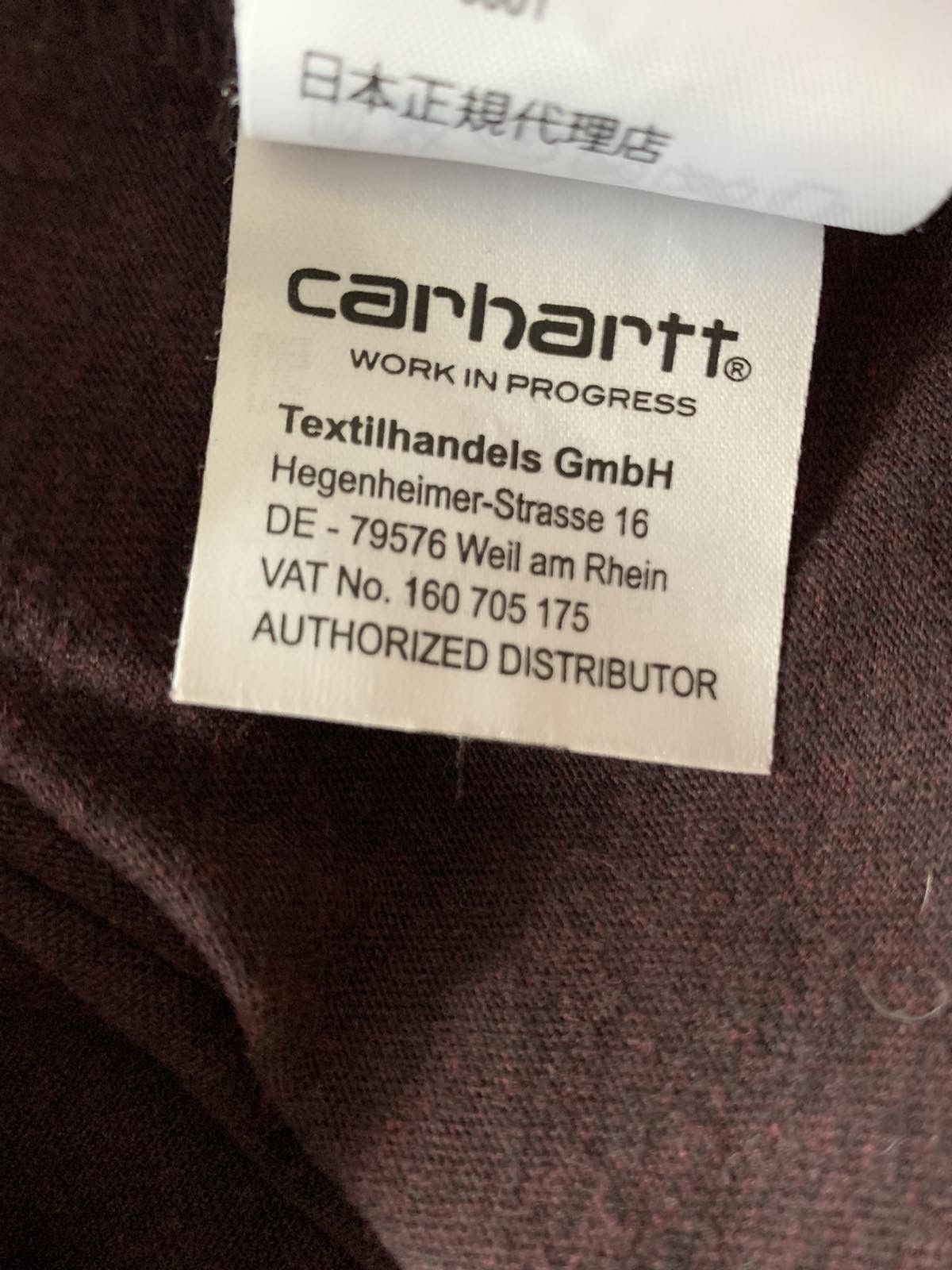 Carhartt 🔥 Carhartt Pocket T-Shirt Size US XS / EU 42 / 0 - 6 Thumbnail