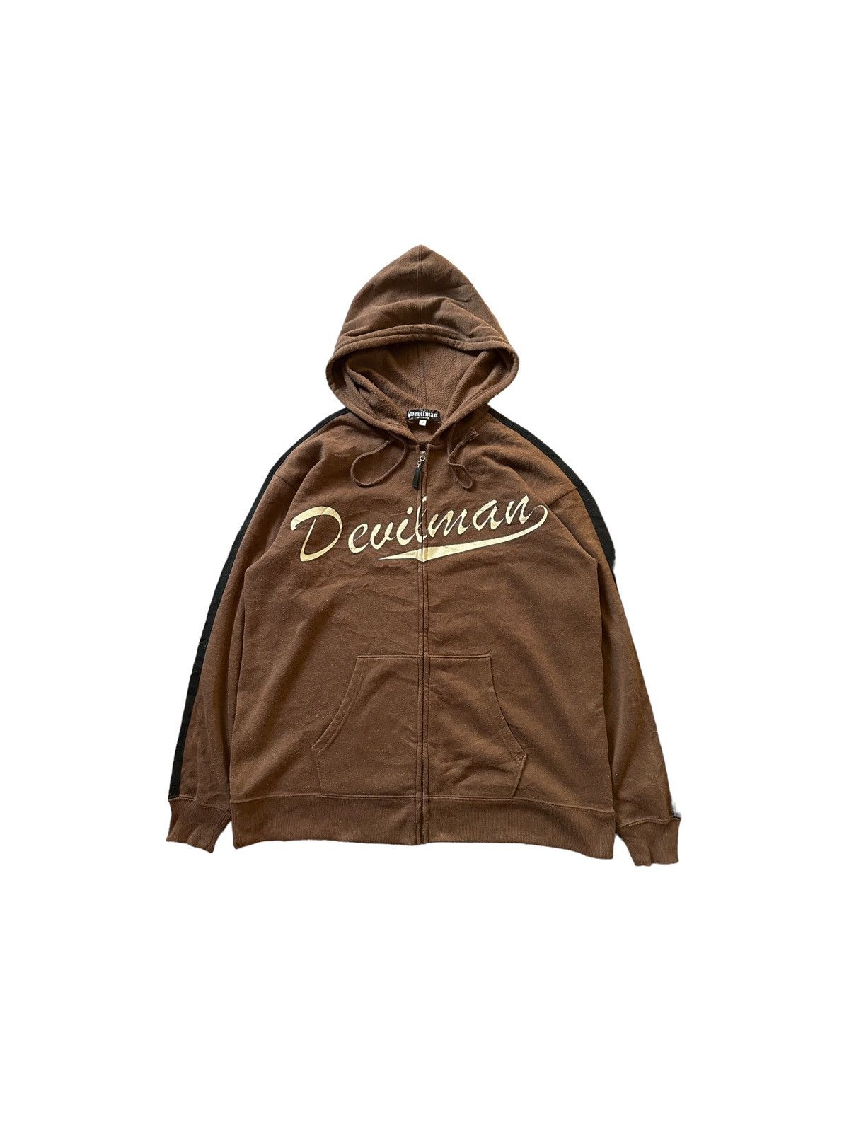 Vintage Late 90's Devilman sweater hoodie Size US M / EU 48-50 / 2 - 1 Thumbnail