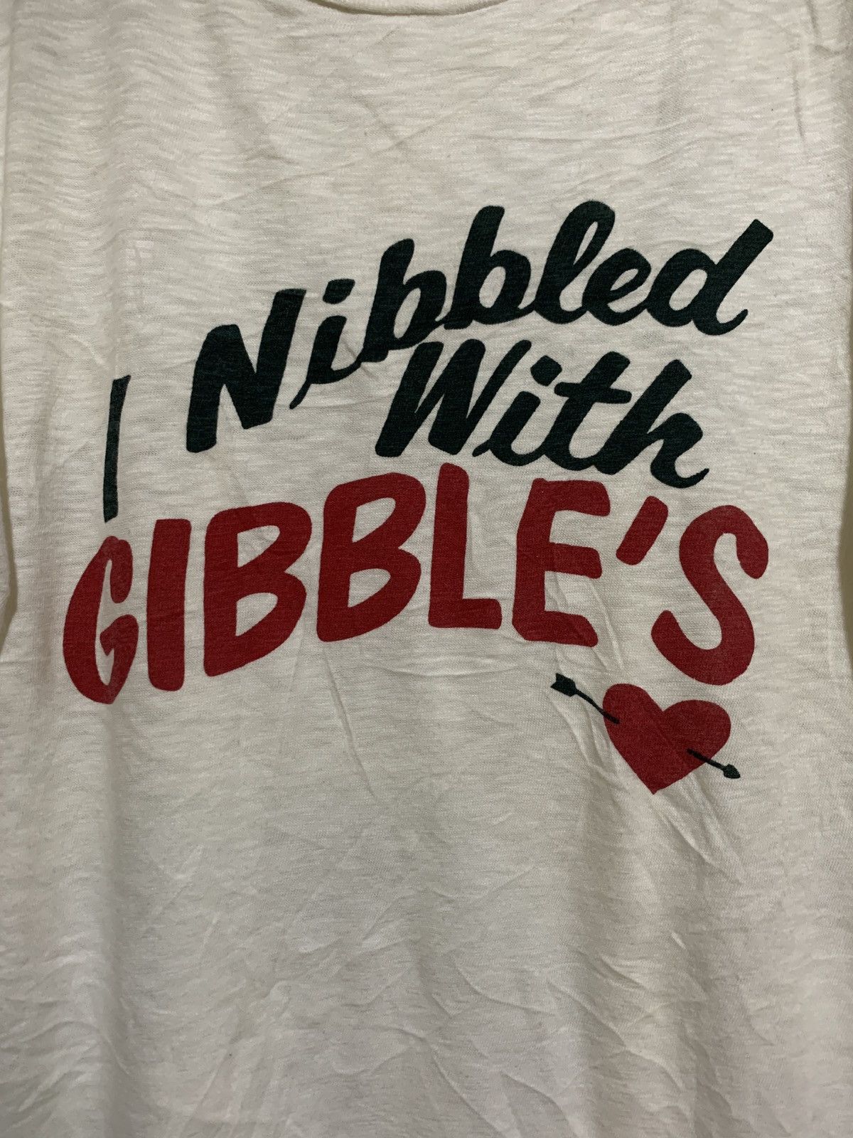 Vintage I nibbled with gibbles vd16 Size US L / EU 52-54 / 3 - 2 Thumbnail