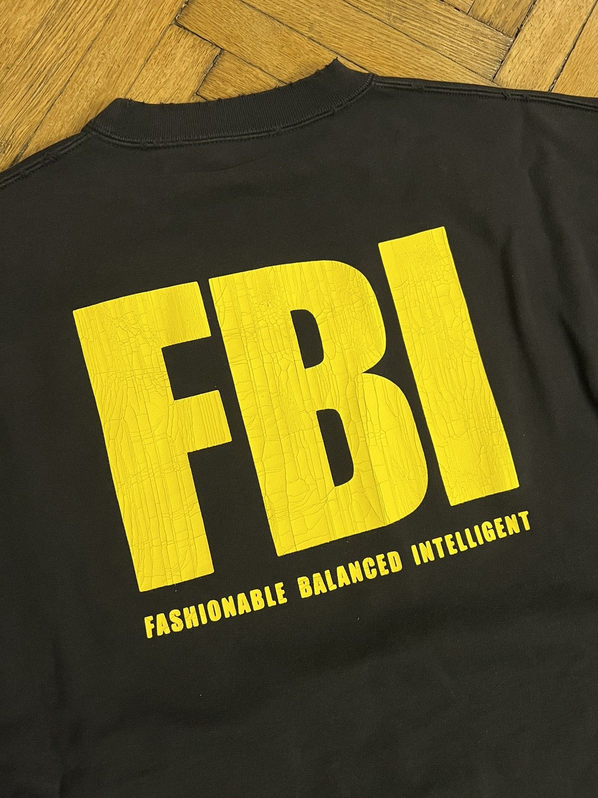 Balenciaga BALENCIAGA FBI SWEATSHIRT XS Size US XS / EU 42 / 0 - 4 Thumbnail