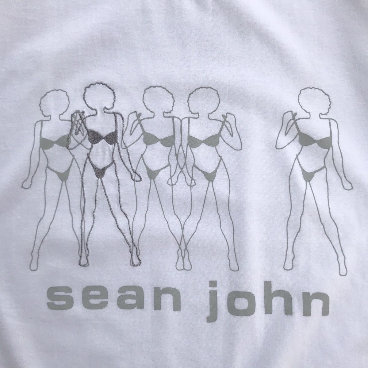 Rap Tees × Sean John 2000's Sean John " Alicia Keys " Spell Out T-Shirt Size US XL / EU 56 / 4 - 7 Thumbnail