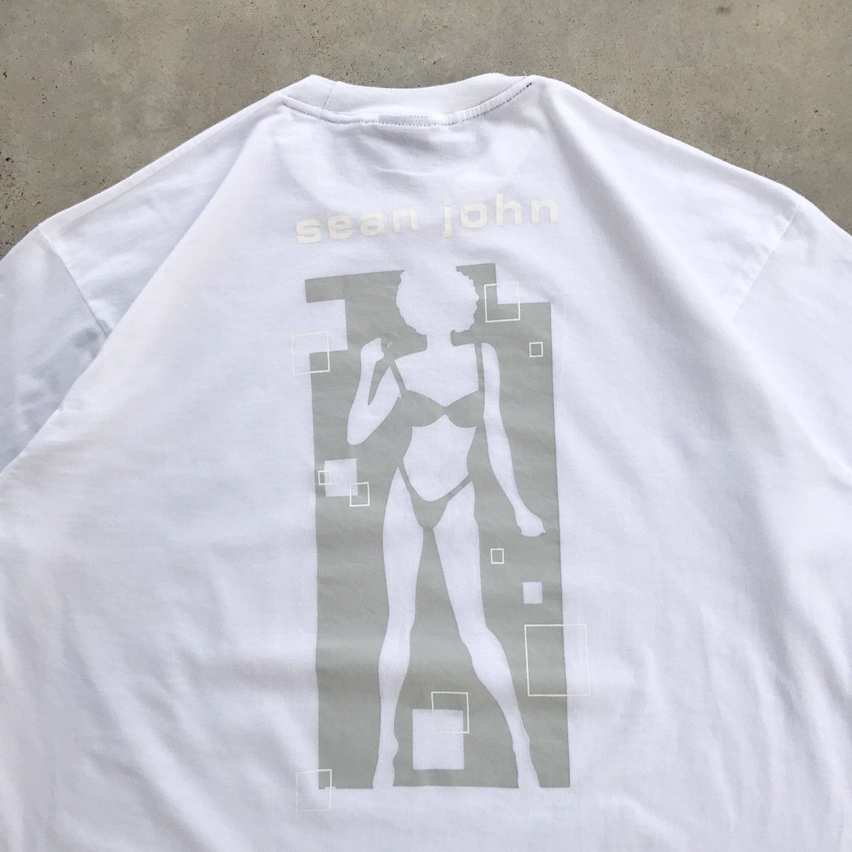 Rap Tees × Sean John 2000's Sean John " Alicia Keys " Spell Out T-Shirt Size US XL / EU 56 / 4 - 6 Thumbnail