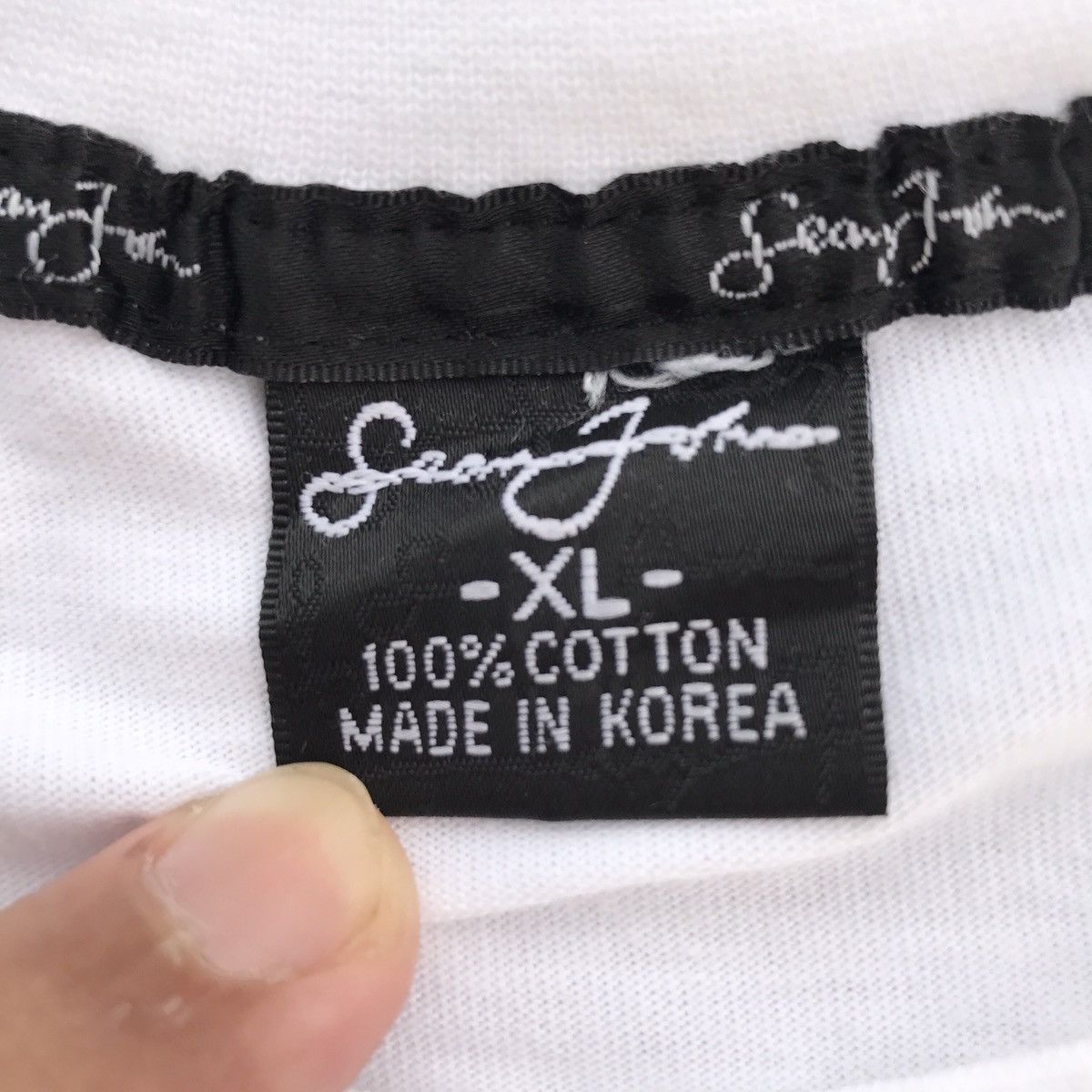 Rap Tees × Sean John 2000's Sean John " Alicia Keys " Spell Out T-Shirt Size US XL / EU 56 / 4 - 11 Thumbnail