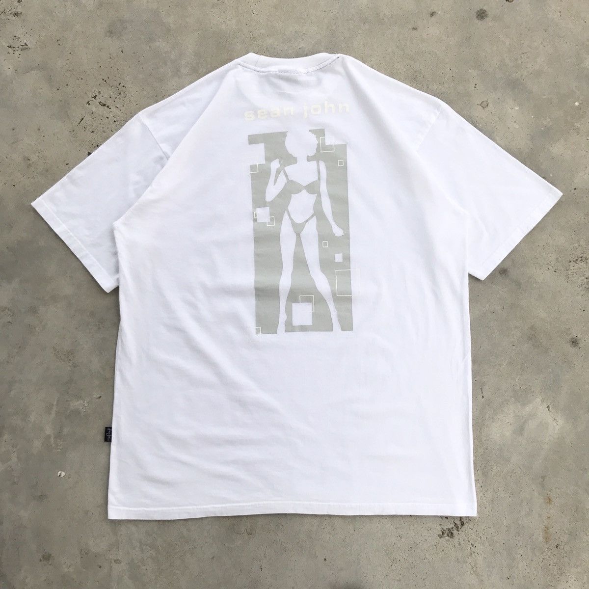Rap Tees × Sean John 2000's Sean John " Alicia Keys " Spell Out T-Shirt Size US XL / EU 56 / 4 - 2 Thumbnail