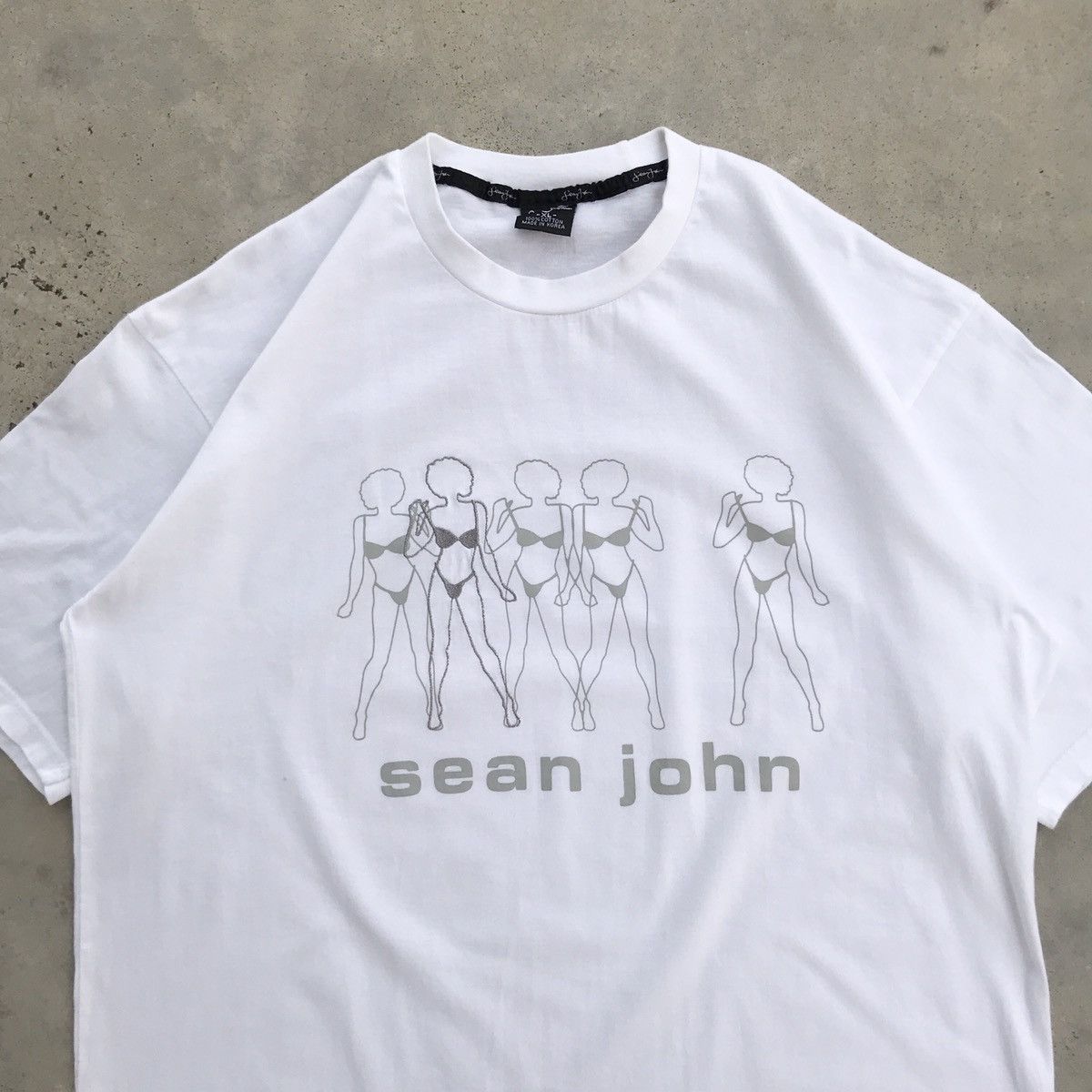 Rap Tees × Sean John 2000's Sean John " Alicia Keys " Spell Out T-Shirt Size US XL / EU 56 / 4 - 3 Thumbnail