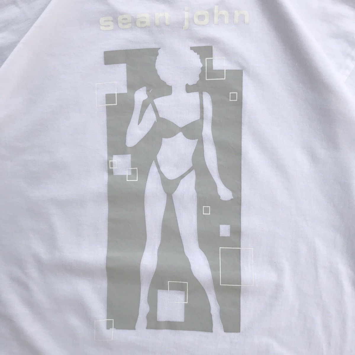 Rap Tees × Sean John 2000's Sean John " Alicia Keys " Spell Out T-Shirt Size US XL / EU 56 / 4 - 8 Thumbnail