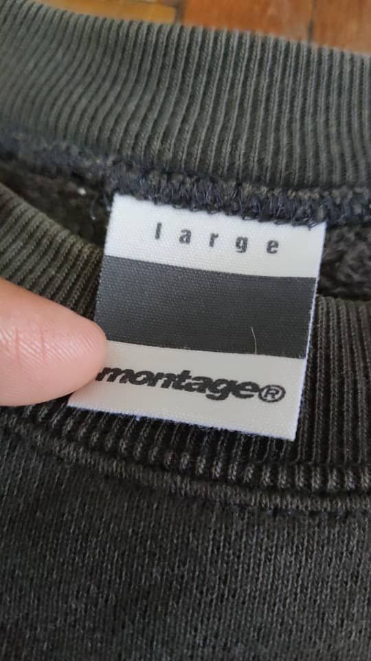 Japanese Brand Montage Love & Terror Cult Sweatshirt Size US L / EU 52-54 / 3 - 5 Thumbnail