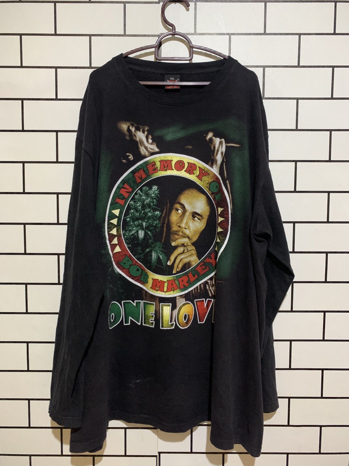 Vintage In memory of bob marley vd16 Size US XXL / EU 58 / 5 - 1 Thumbnail