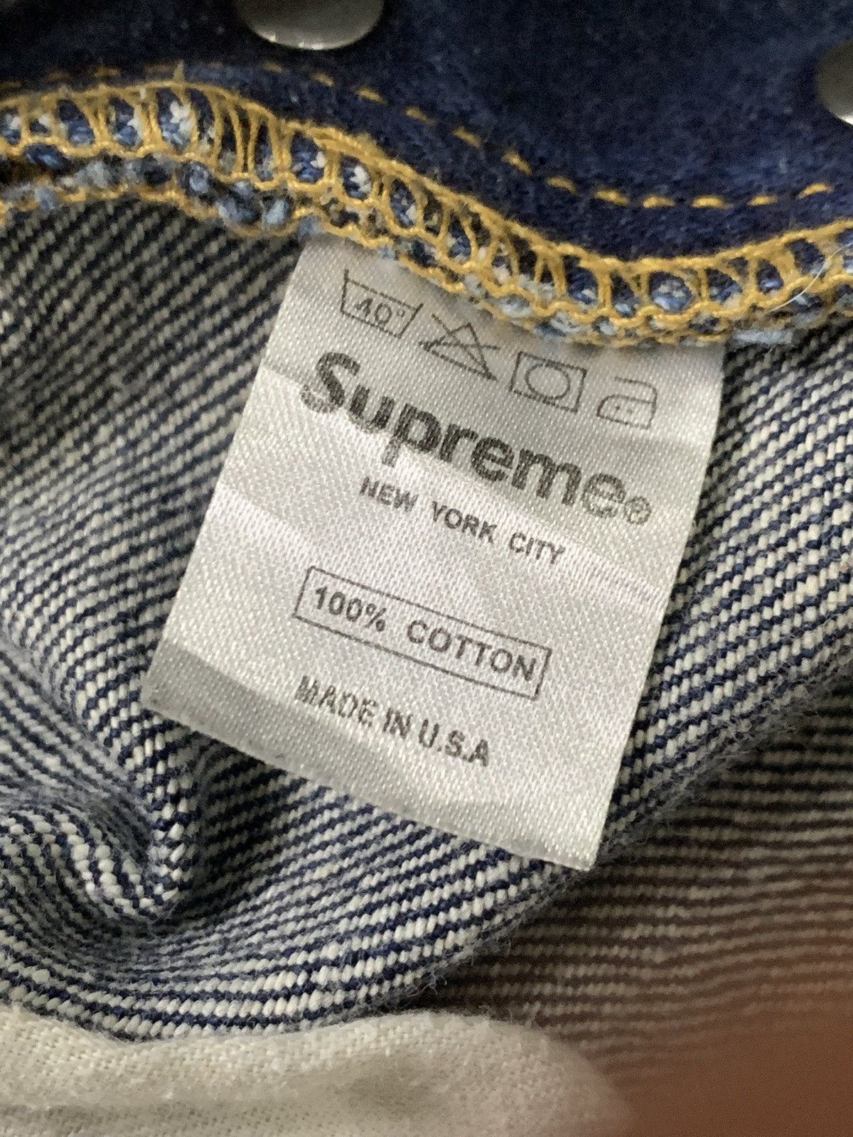 Supreme SUPREME SELVEDGE DENIM Size US 30 / EU 46 - 5 Thumbnail