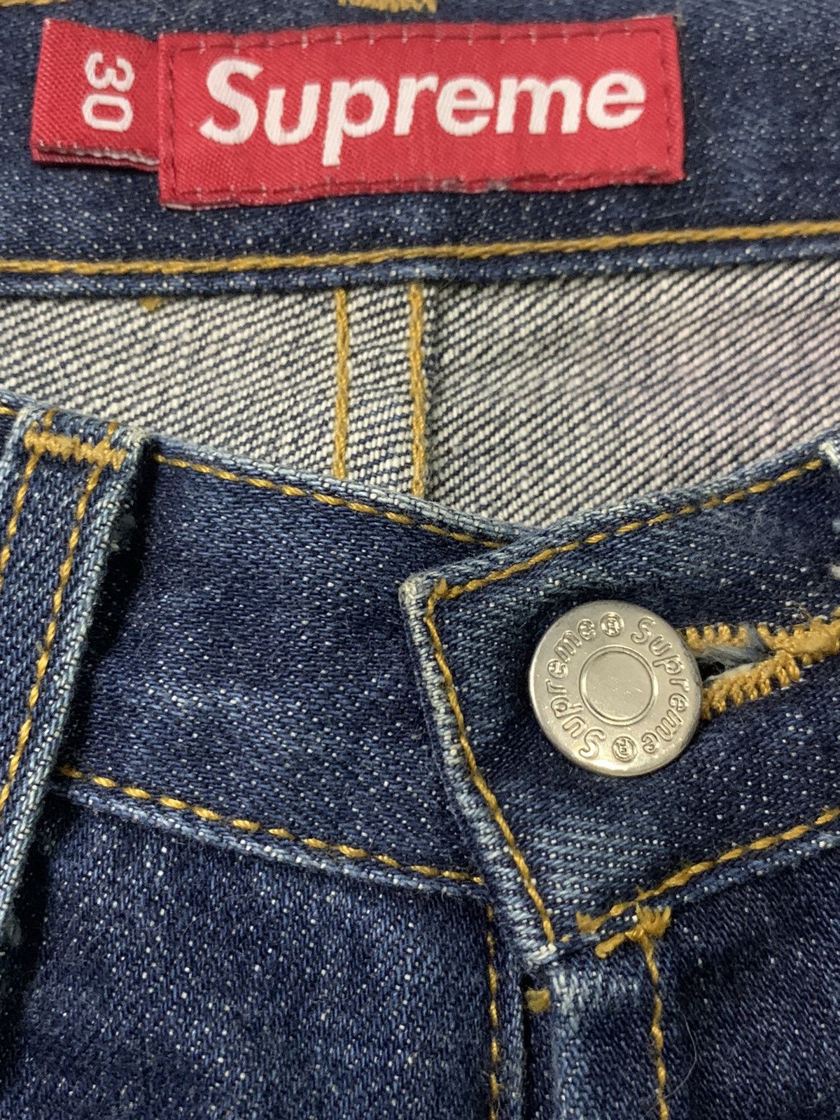 Supreme SUPREME SELVEDGE DENIM Size US 30 / EU 46 - 3 Thumbnail