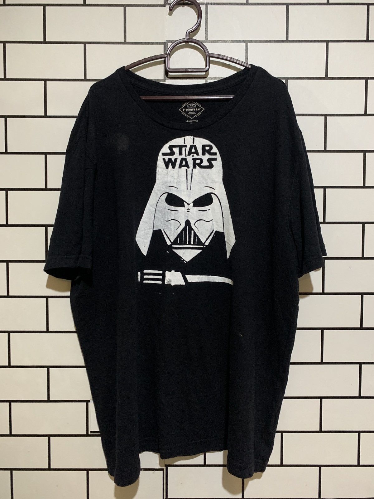 Image of Vintage Star Wars Vd16 in Black, Men's (Size 2XL)