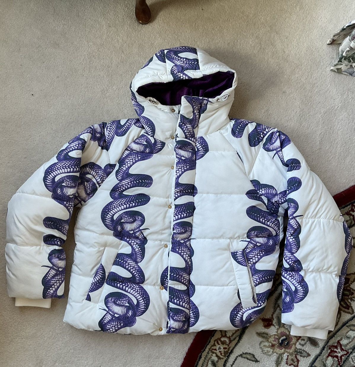 Rare Streetwear Vira Exclusive Snake Puffer Grailed