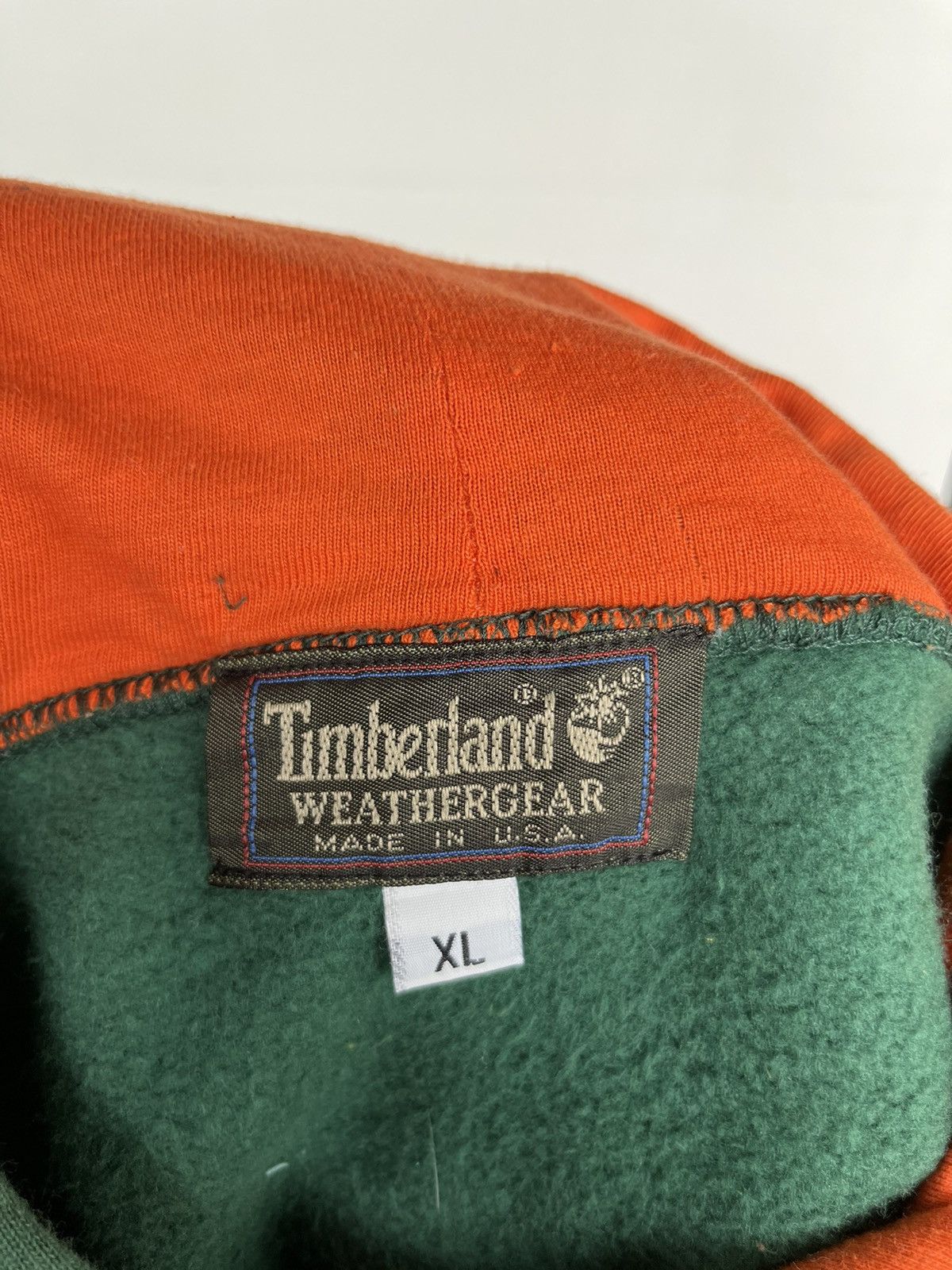 Other Vintage Half Button Timberland Hoodie Size US XL / EU 56 / 4 - 5 Thumbnail