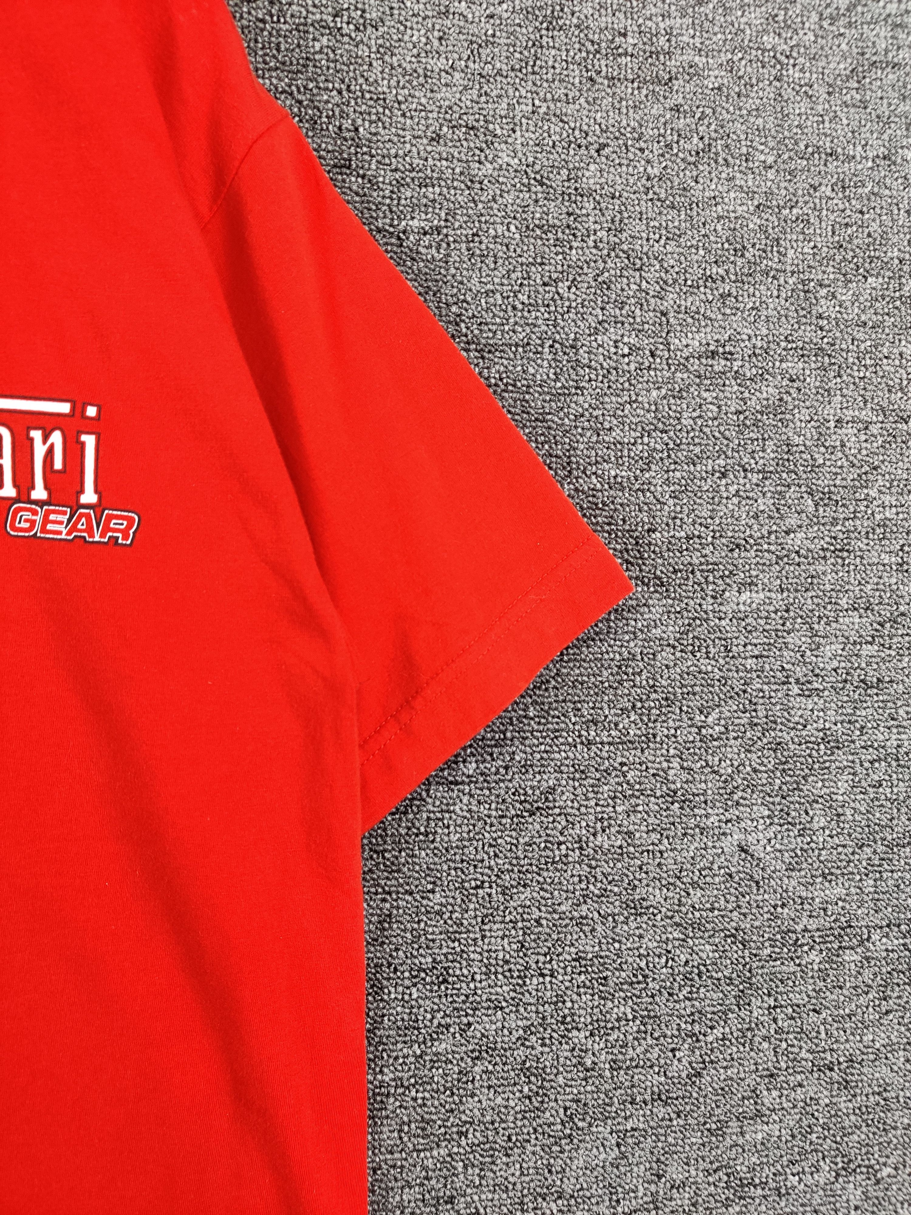 Ferrari Vintage Ferrari Gear Racing F1 Tee Tshirt Size US XL / EU 56 / 4 - 3 Thumbnail