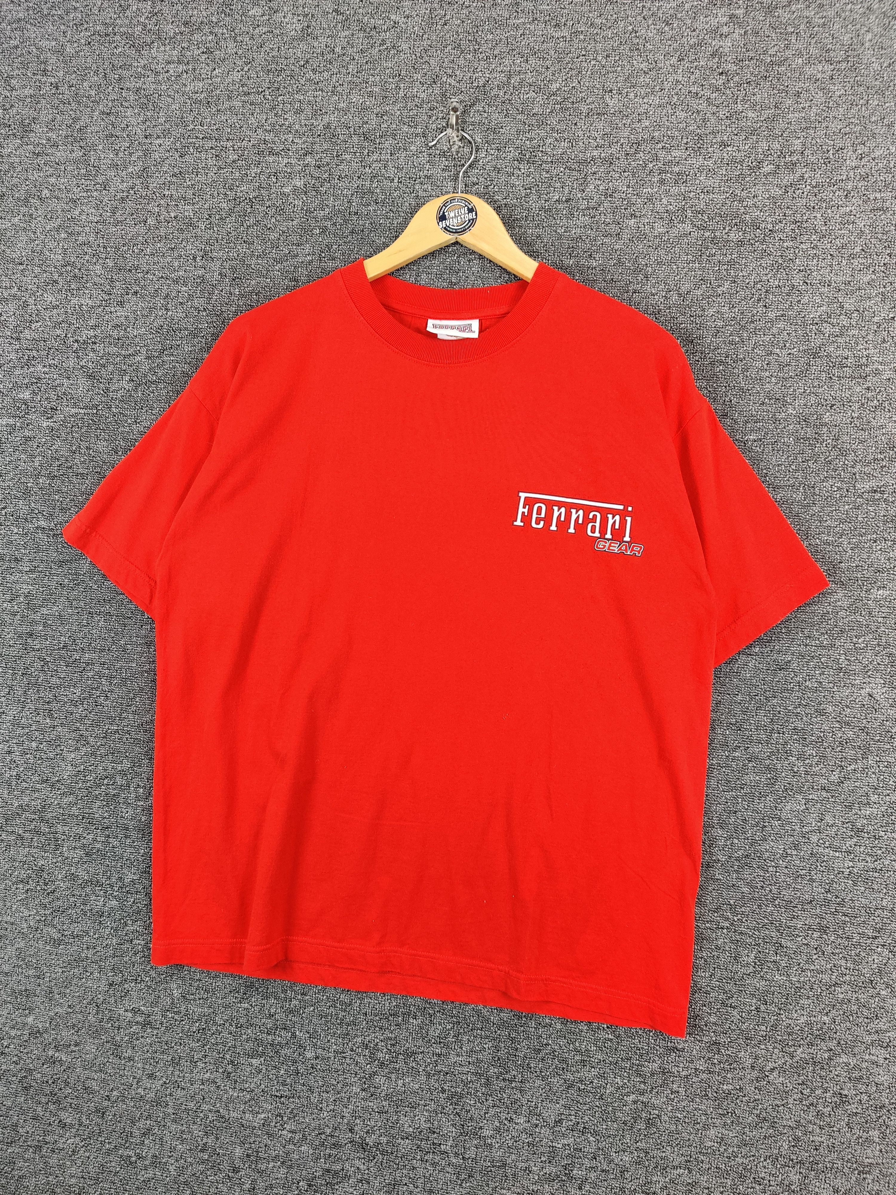 Ferrari Vintage Ferrari Gear Racing F1 Tee Tshirt Size US XL / EU 56 / 4 - 2 Thumbnail