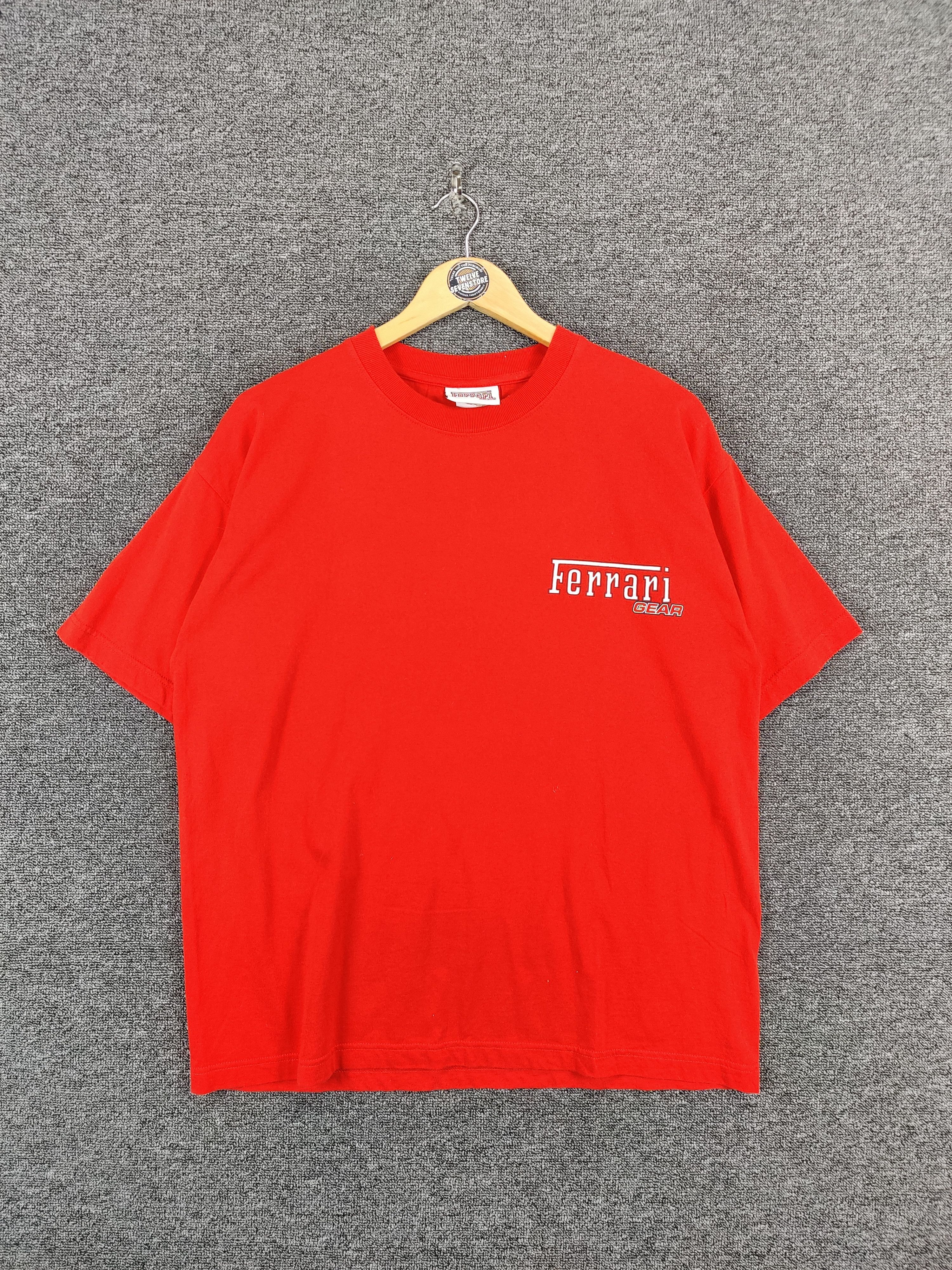 Ferrari Vintage Ferrari Gear Racing F1 Tee Tshirt Size US XL / EU 56 / 4 - 1 Thumbnail