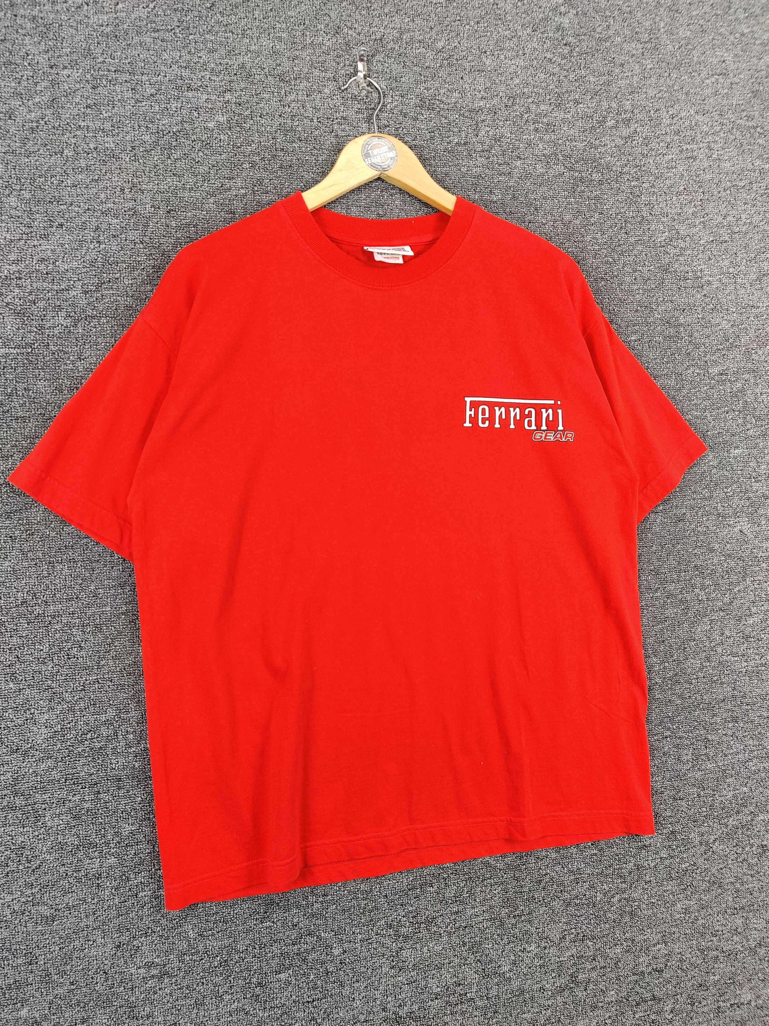 Ferrari Vintage Ferrari Gear Racing F1 Tee Tshirt Size US XL / EU 56 / 4 - 7 Thumbnail