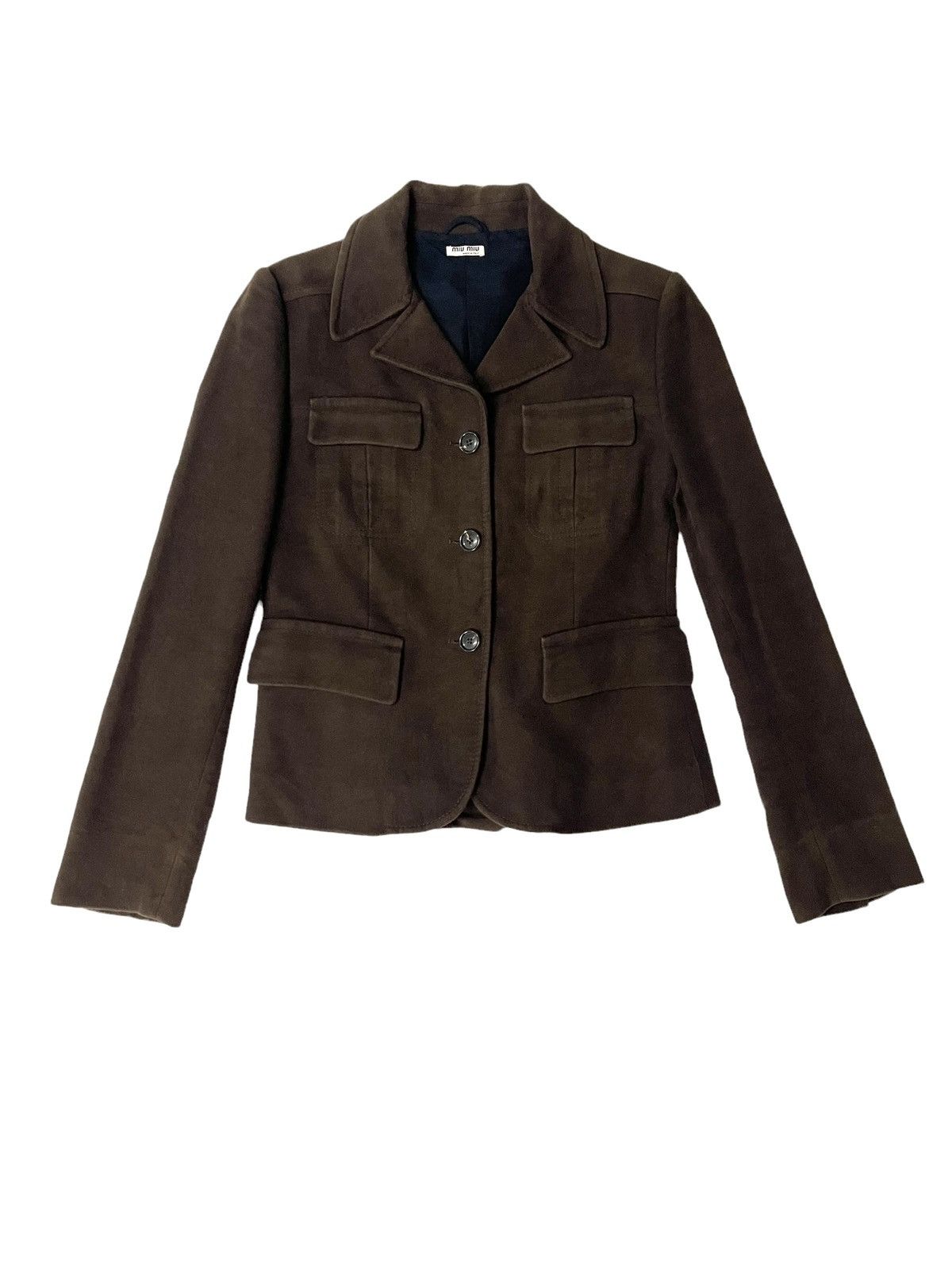Miu Miu Miu Miu Women Cropped Jacket Size M / US 6-8 / IT 42-44 - 3 Thumbnail