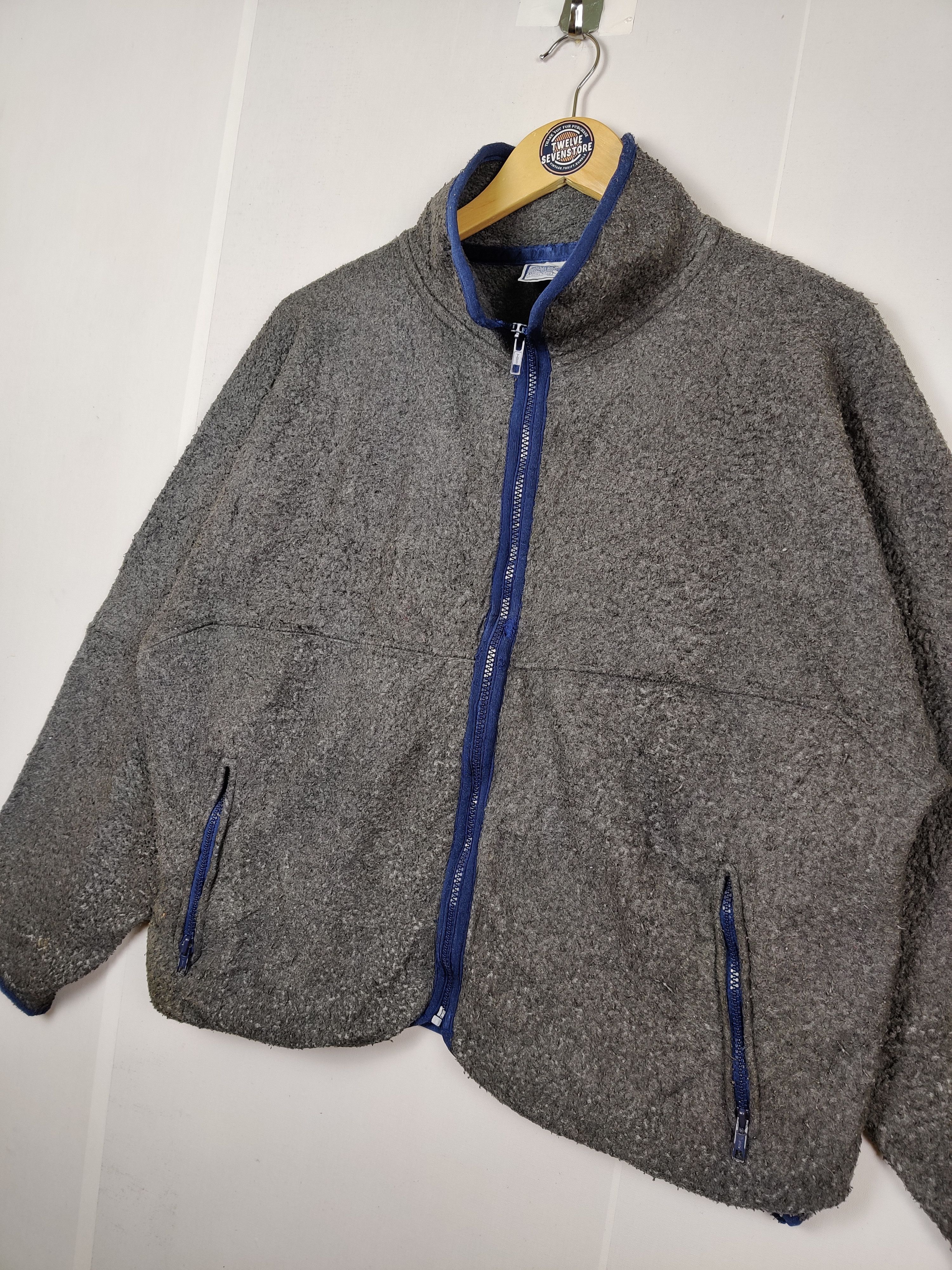 Japanese Brand Vintage Recipro Deep Pile Fleece Jacket Size US M / EU 48-50 / 2 - 2 Thumbnail