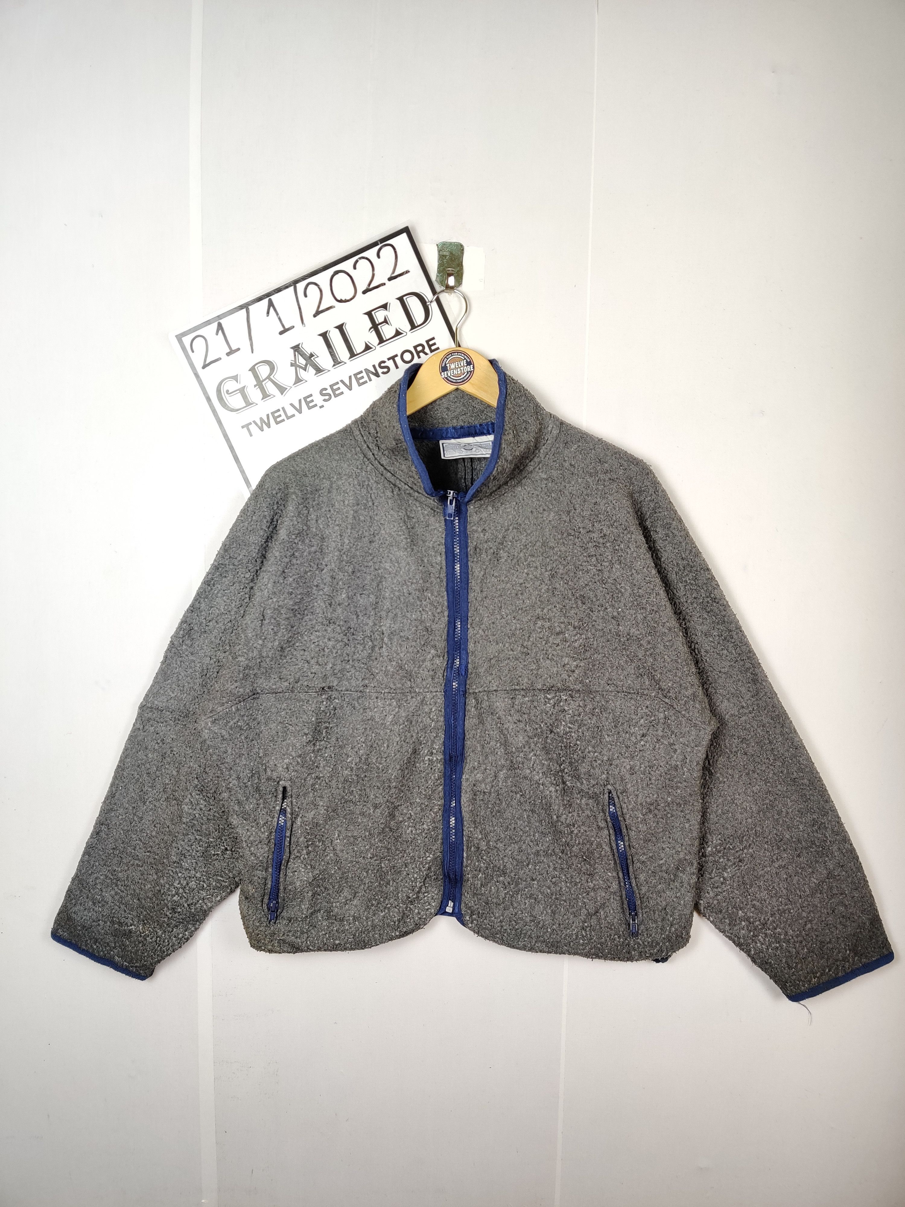 Japanese Brand Vintage Recipro Deep Pile Fleece Jacket Size US M / EU 48-50 / 2 - 1 Thumbnail