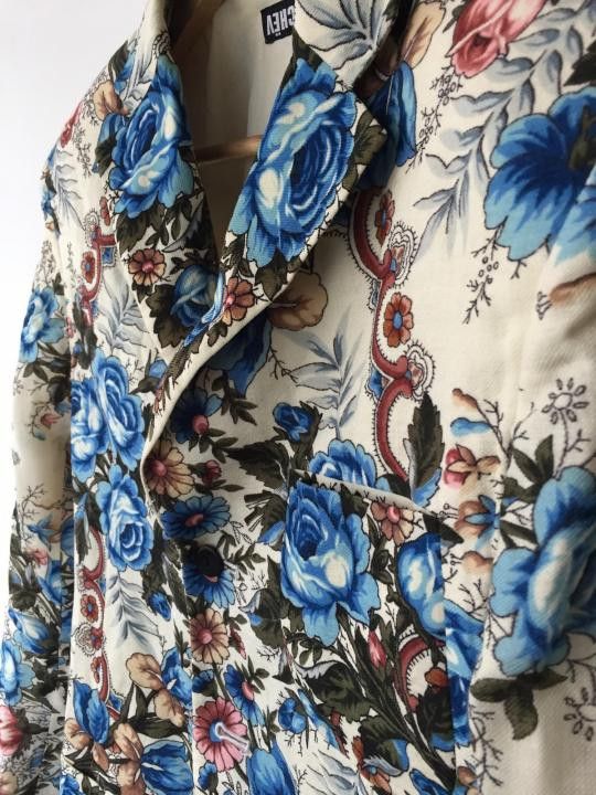 Denis Simachev Flower printed blazer.Like Dior or Saint Laurent Size US S / EU 44-46 / 1 - 2 Thumbnail