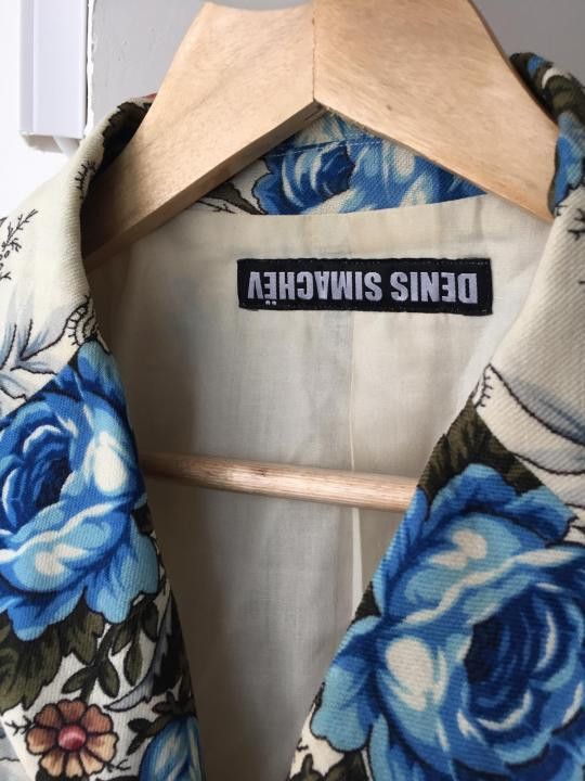 Denis Simachev Flower printed blazer.Like Dior or Saint Laurent Size US S / EU 44-46 / 1 - 3 Thumbnail