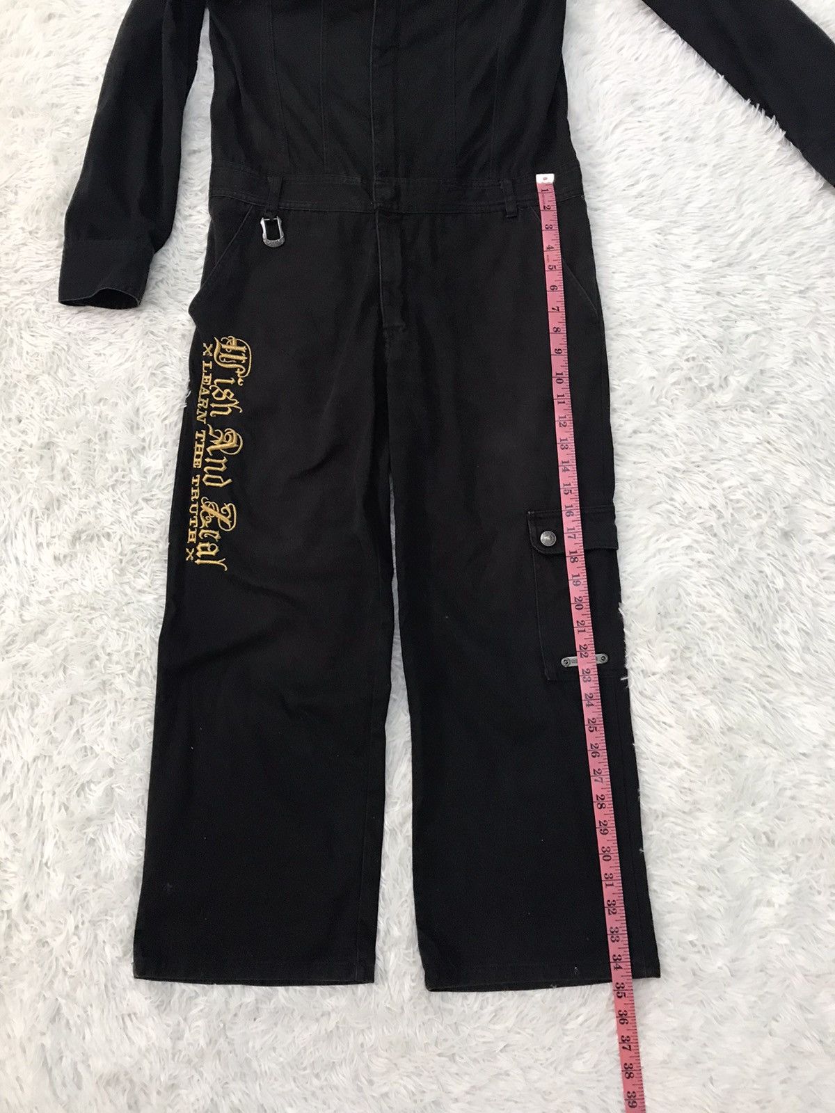 Japanese Brand Steals Skull ☠️ Overall Jumpsuit Long Sleeve Size US M / EU 48-50 / 2 - 25 Thumbnail