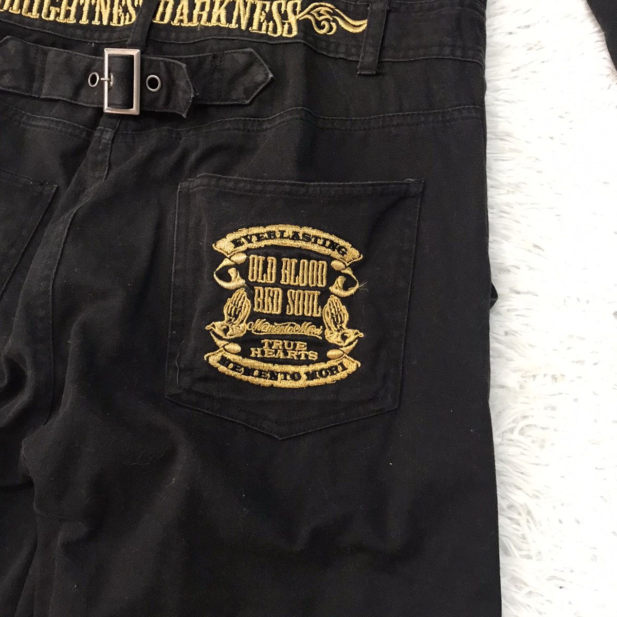 Japanese Brand Steals Skull ☠️ Overall Jumpsuit Long Sleeve Size US M / EU 48-50 / 2 - 15 Thumbnail