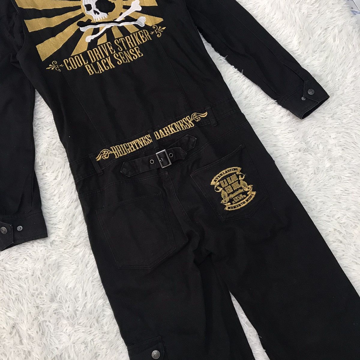 Japanese Brand Steals Skull ☠️ Overall Jumpsuit Long Sleeve Size US M / EU 48-50 / 2 - 12 Thumbnail