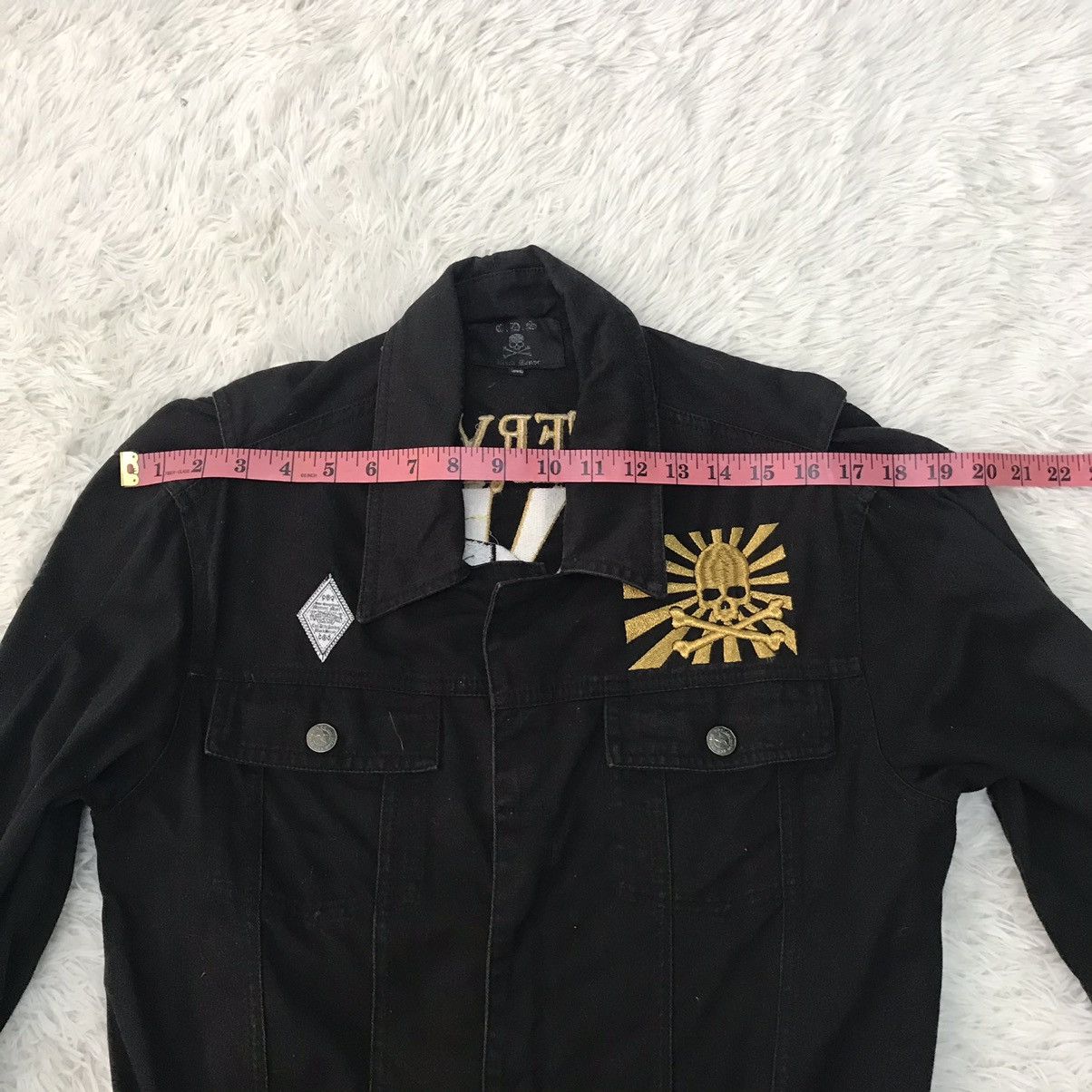 Japanese Brand Steals Skull ☠️ Overall Jumpsuit Long Sleeve Size US M / EU 48-50 / 2 - 22 Thumbnail