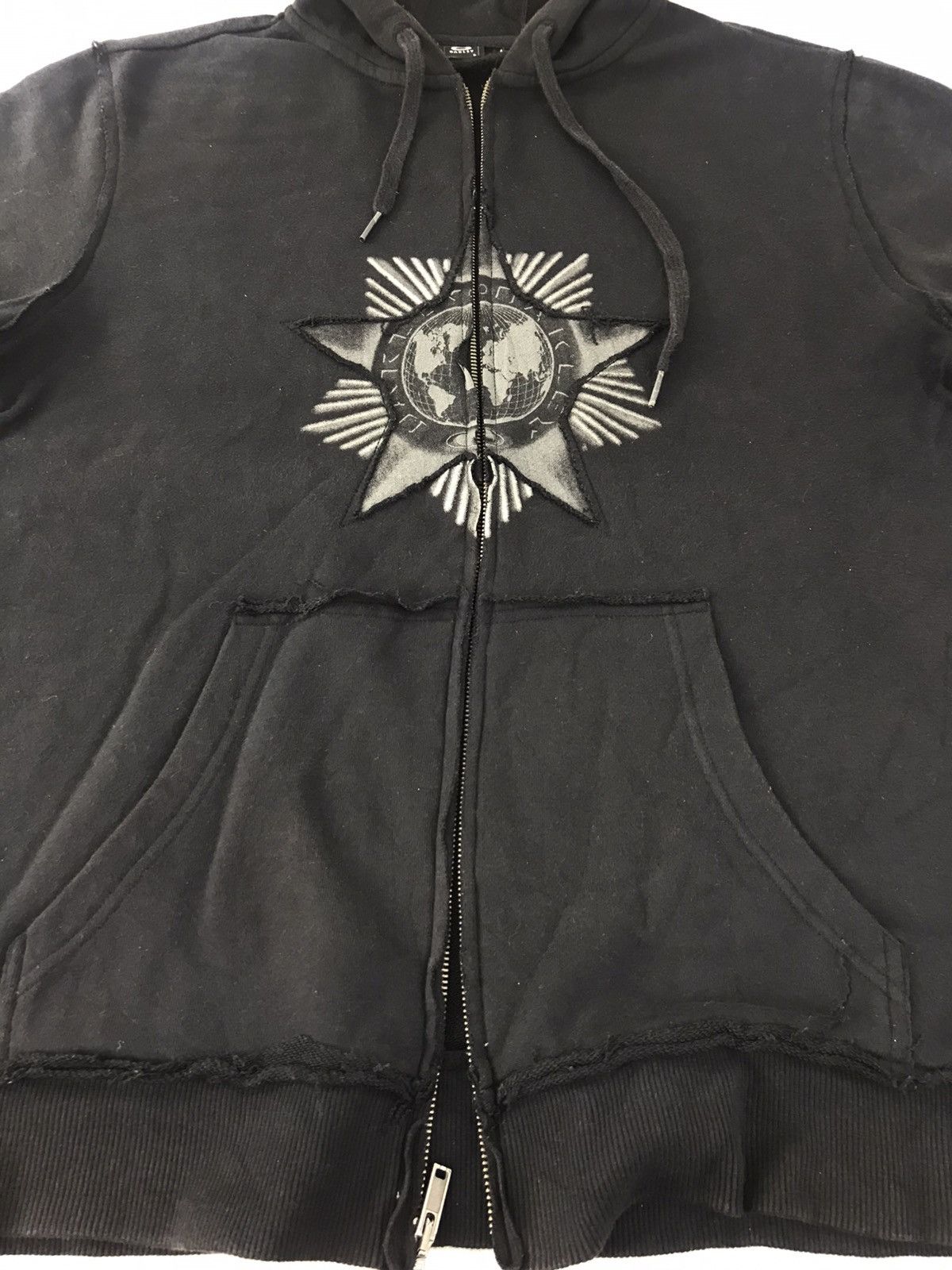 Oakley × Vintage Oakley Big Star Logo Shade Brand Zipper Hoodies Size US M / EU 48-50 / 2 - 5 Thumbnail