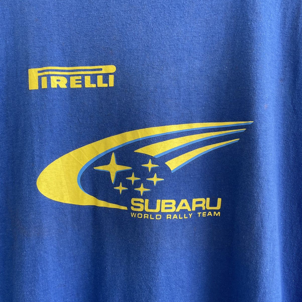 Japanese Brand Vintage Subaru Racing World Rally Team Tee Shirt Size US L / EU 52-54 / 3 - 4 Thumbnail