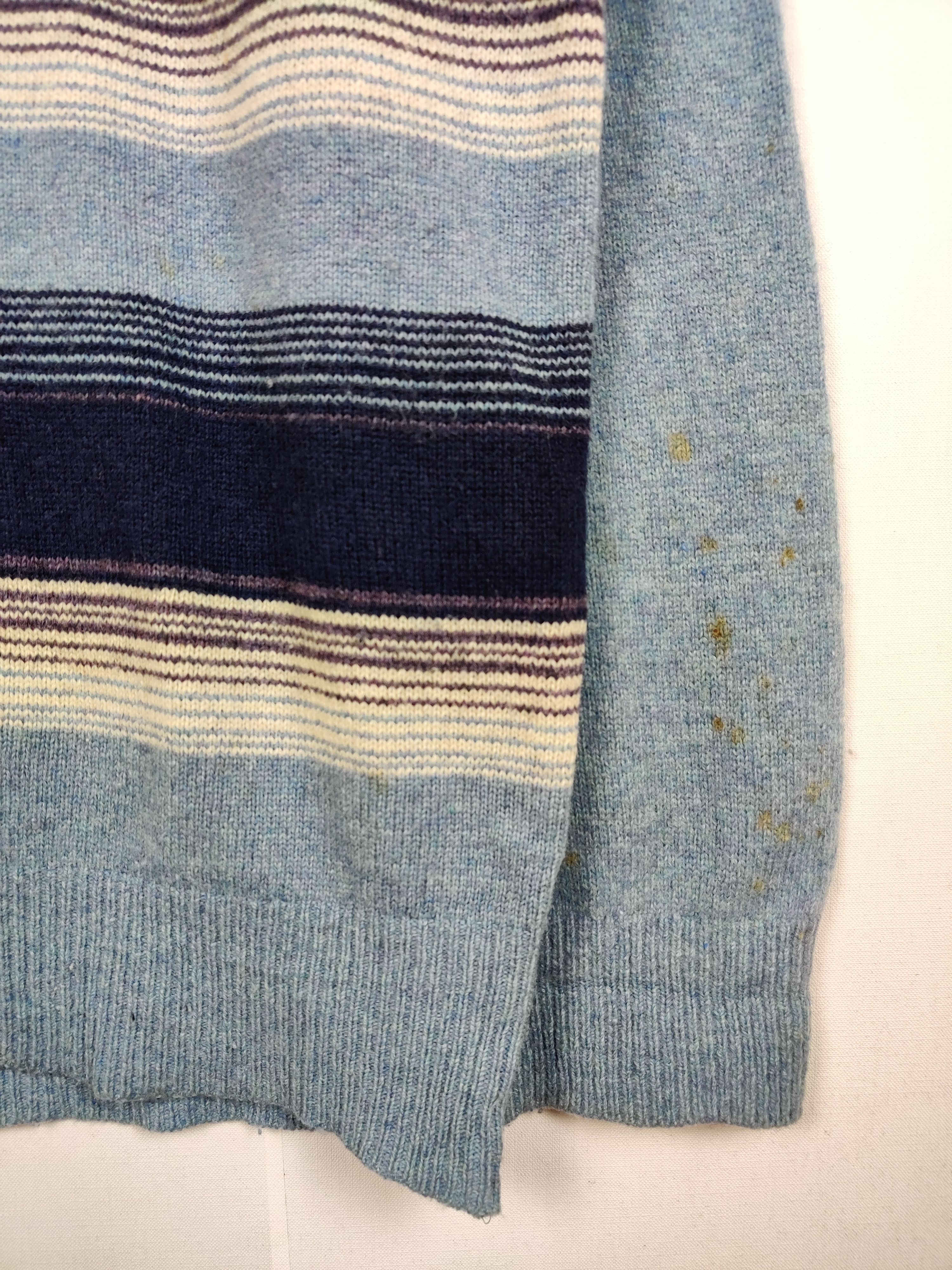 Lyle & Scott Lyle & Scott Striped Knit Sweater Size US L / EU 52-54 / 3 - 6 Thumbnail