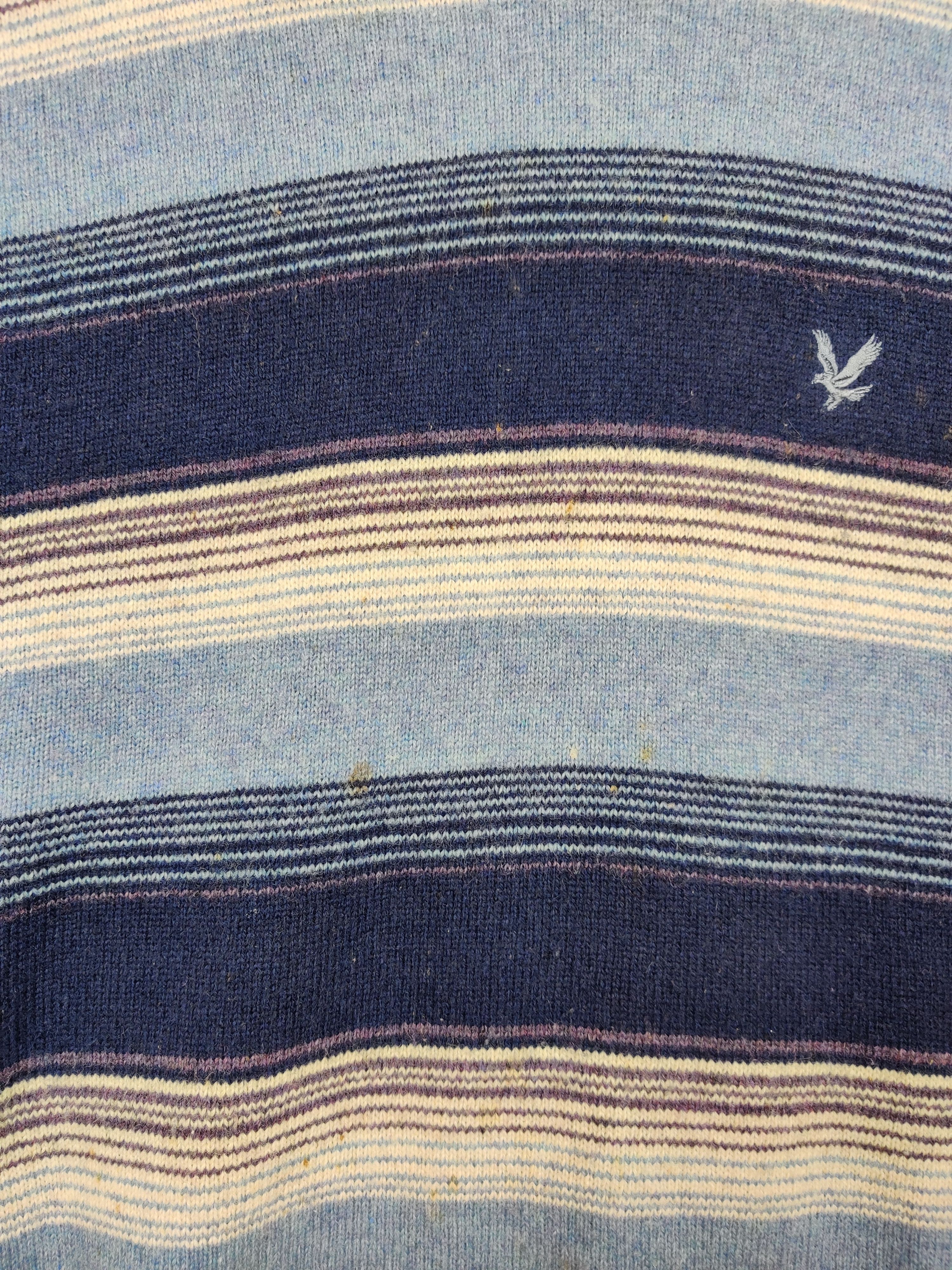 Lyle & Scott Lyle & Scott Striped Knit Sweater Size US L / EU 52-54 / 3 - 7 Thumbnail