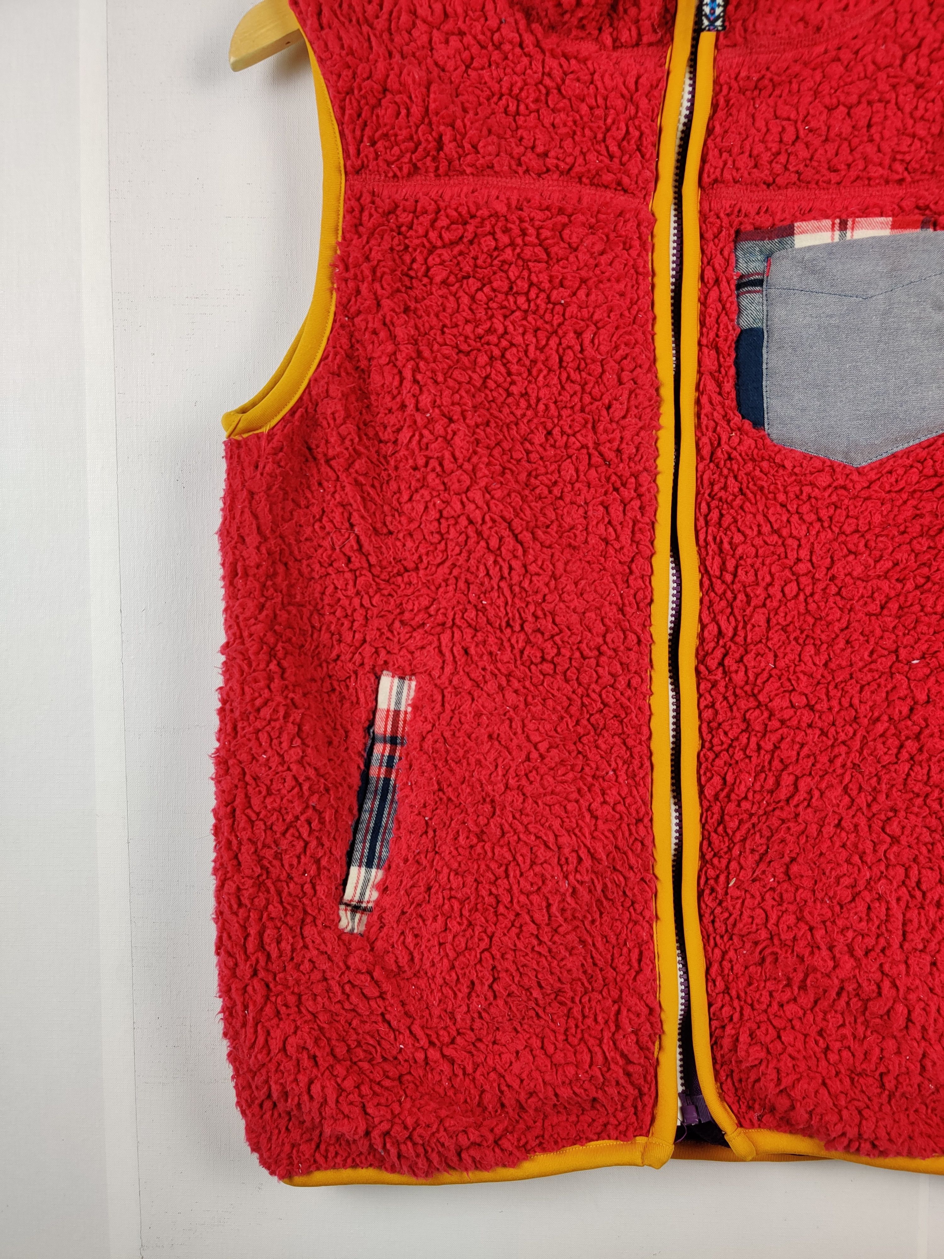 Japanese Brand Vintage Japanese Brand Swooplex Fleece Zip Up Vest Size US L / EU 52-54 / 3 - 5 Thumbnail