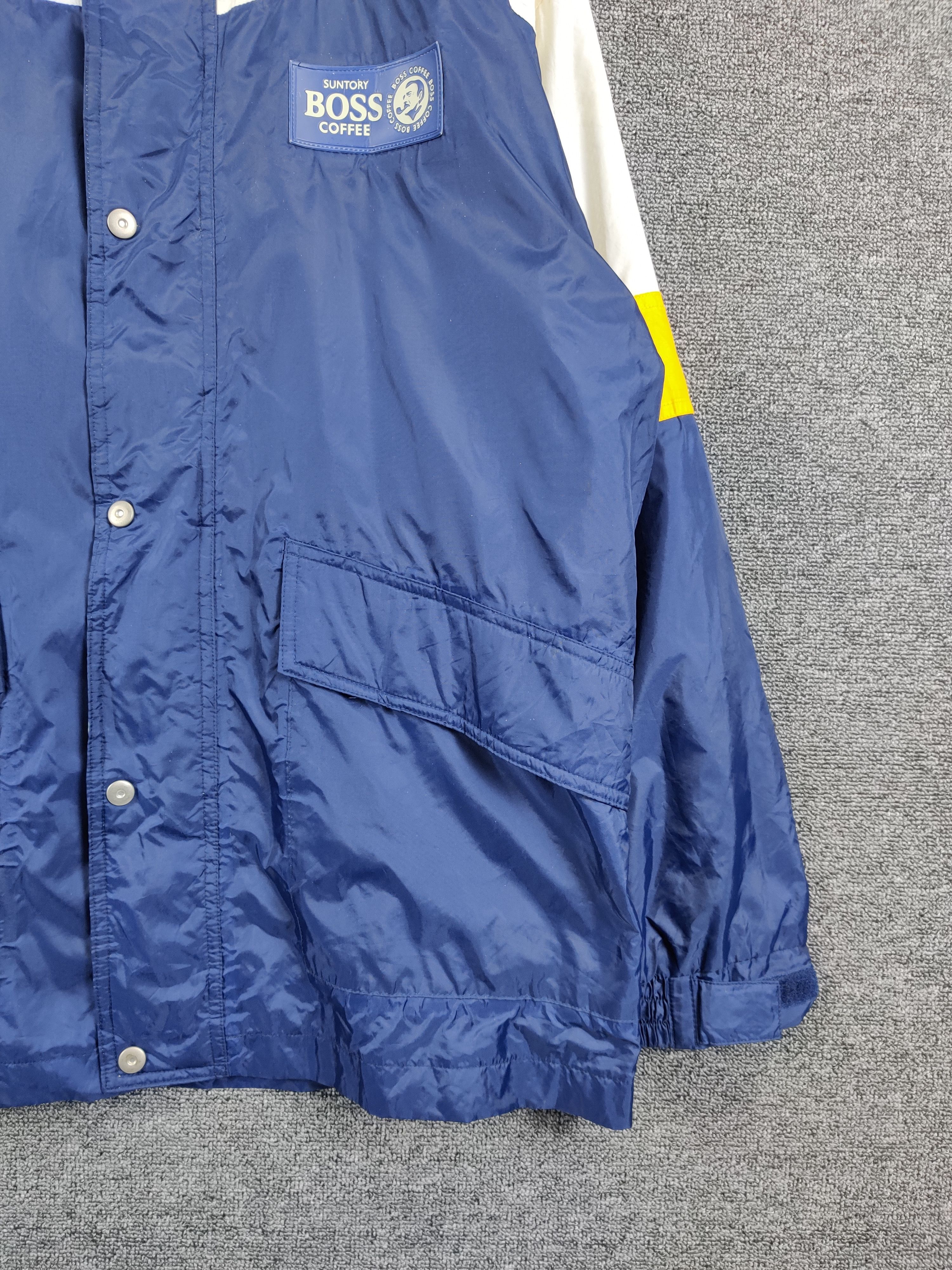 Japanese Brand Vintage Suntory Coffee Boss Windbreaker Light Jacket Size US XL / EU 56 / 4 - 3 Thumbnail