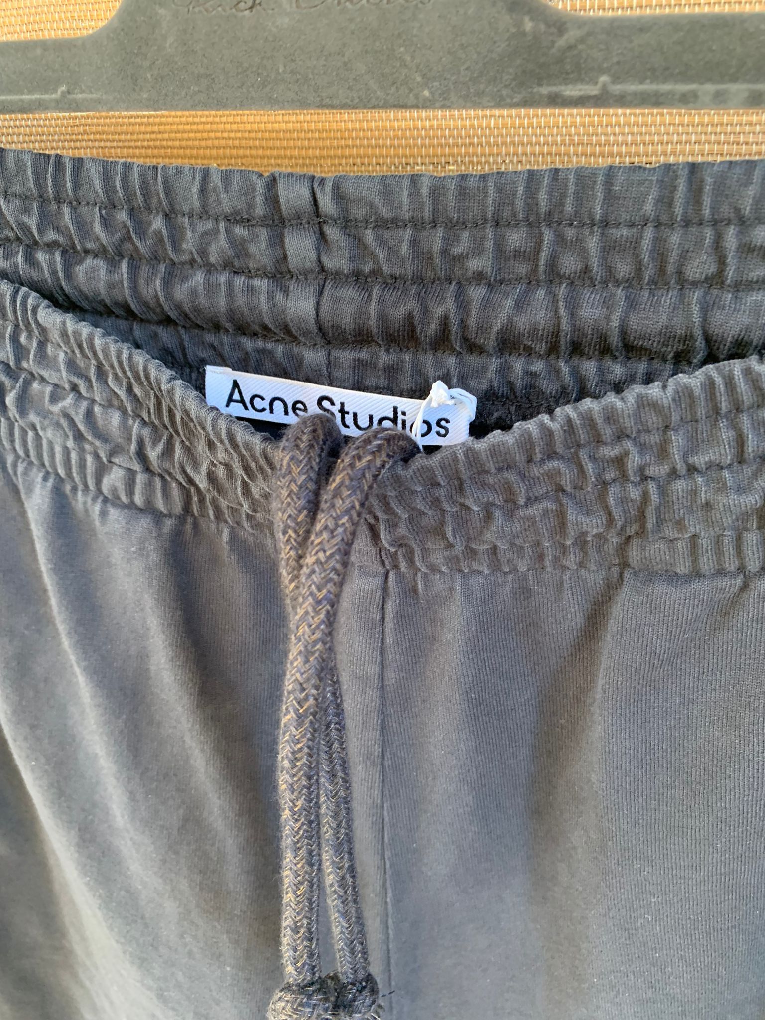 Acne Studios Logo Sweat Shorts in Black Size US 36 / EU 52 - 4 Thumbnail