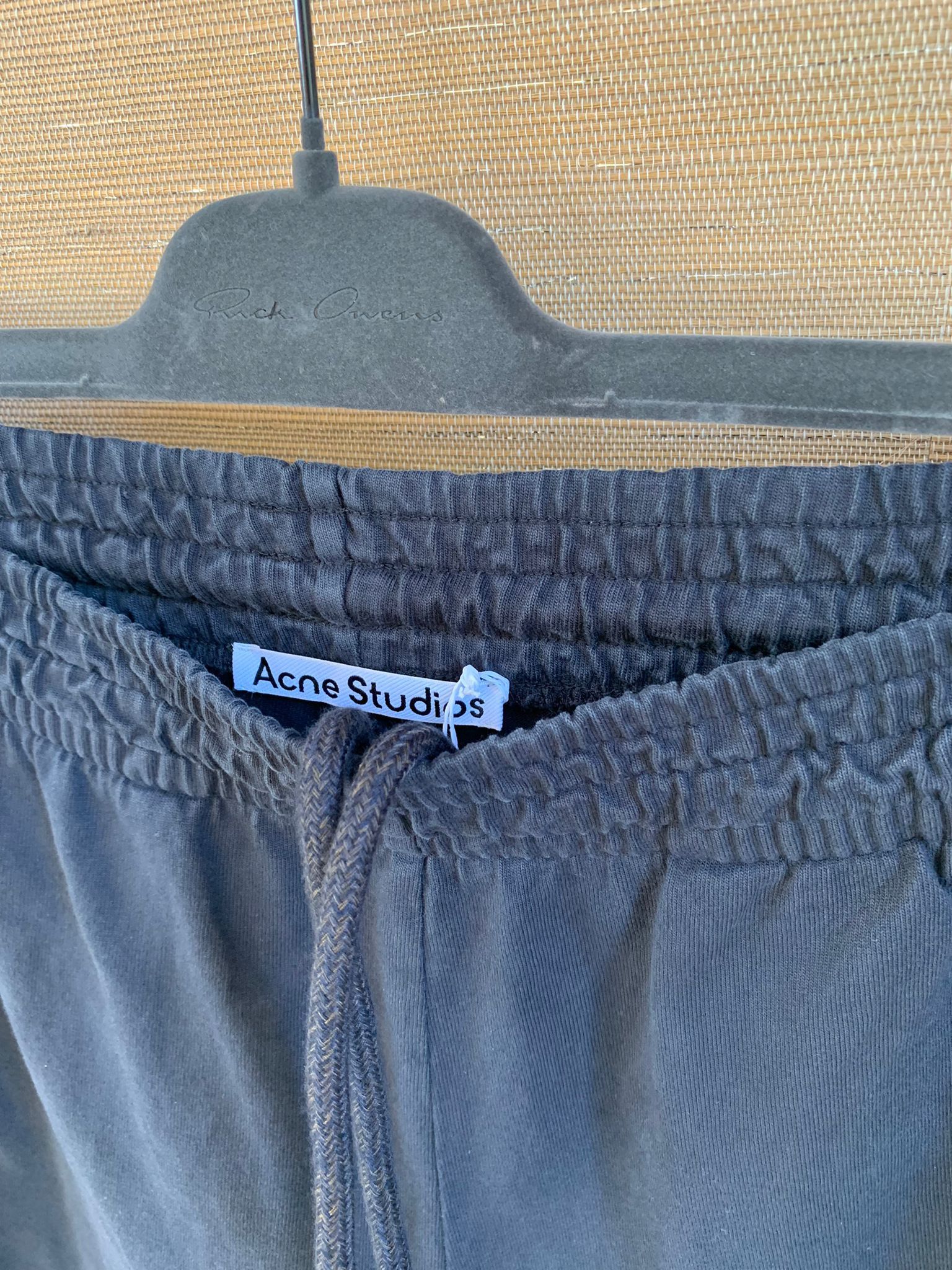 Acne Studios Logo Sweat Shorts in Black Size US 36 / EU 52 - 5 Thumbnail