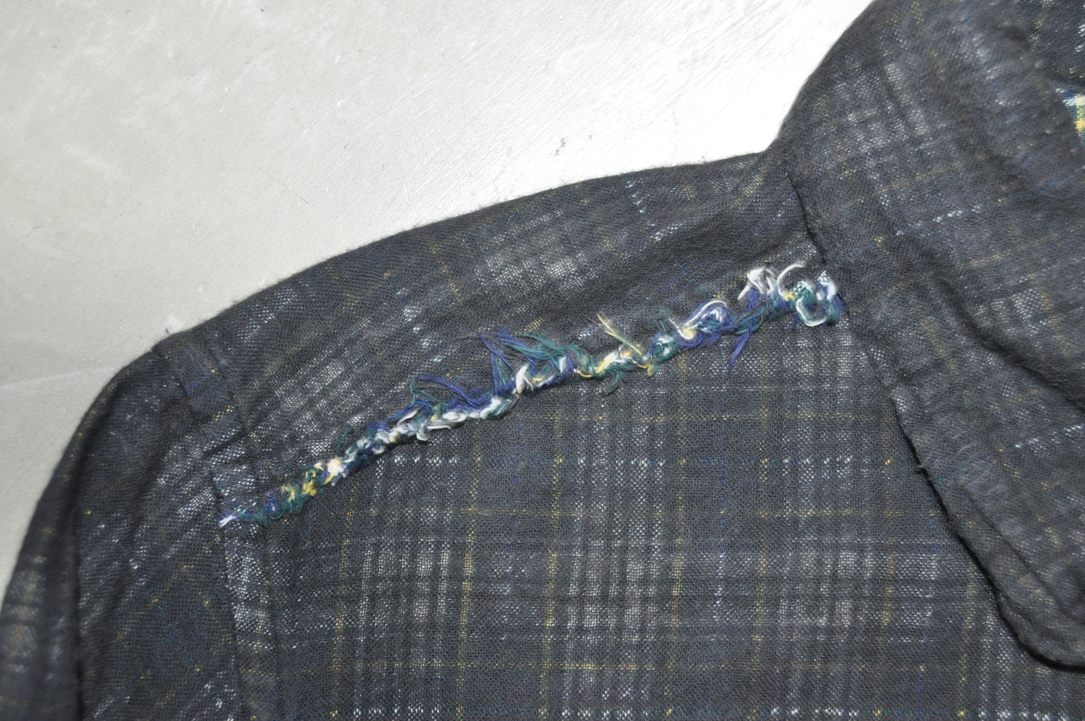 Final Home Final Home - Layered Plaid Shirt Size US M / EU 48-50 / 2 - 4 Thumbnail