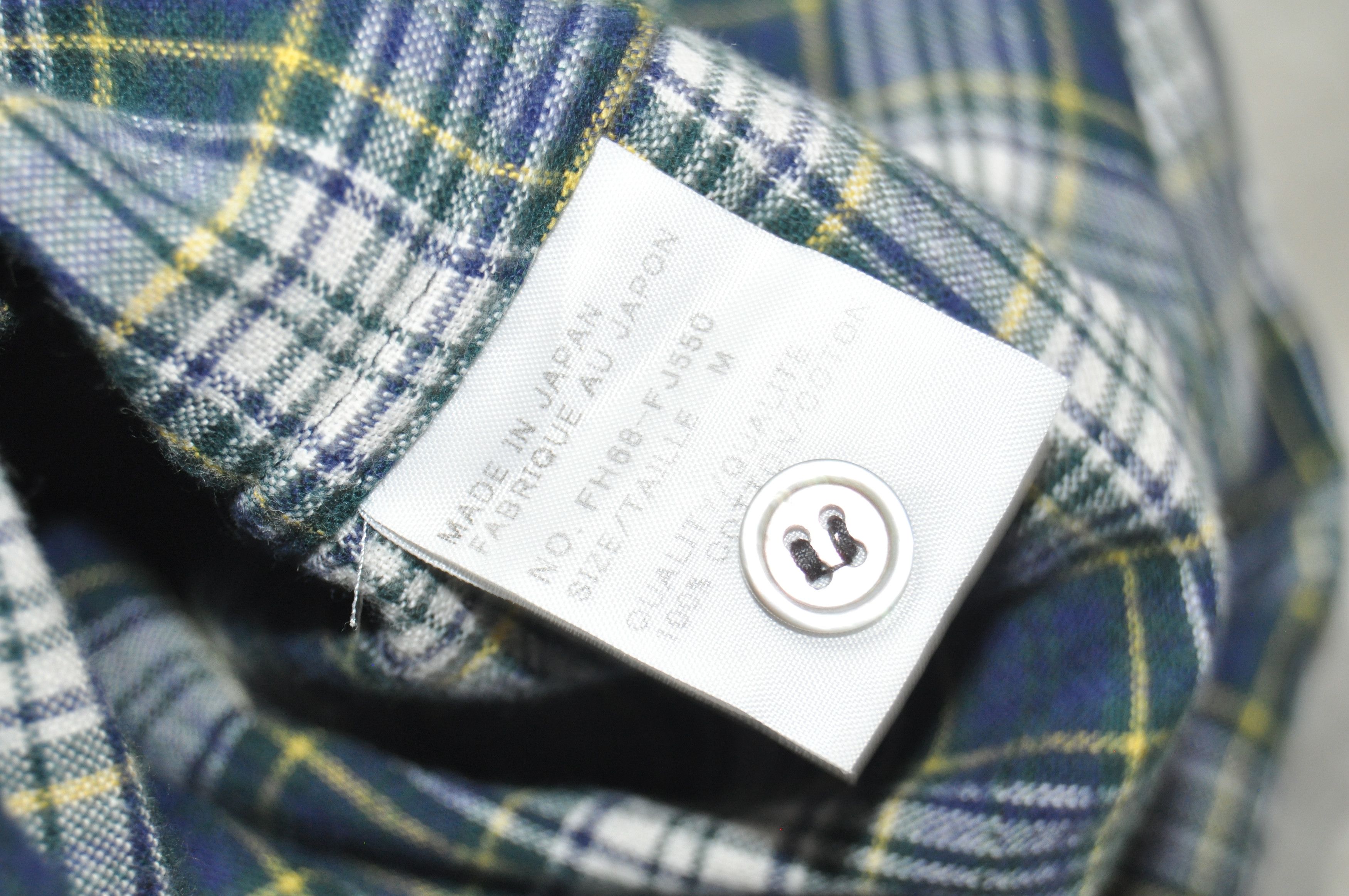 Final Home Final Home - Layered Plaid Shirt Size US M / EU 48-50 / 2 - 8 Thumbnail